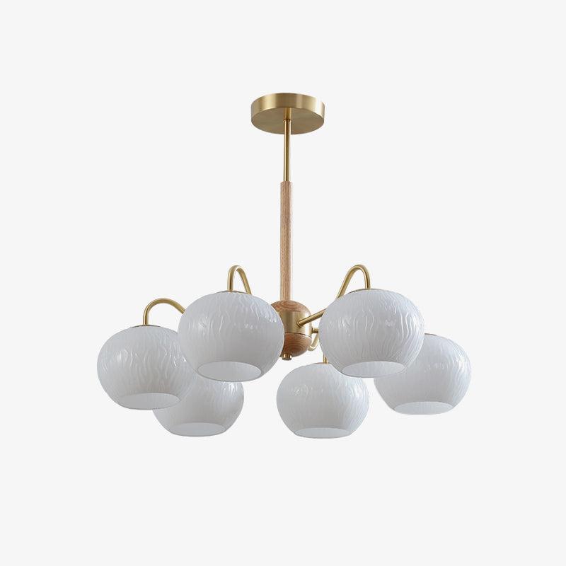 Hans Bergstrom Crystal Chandelier - Elegant Modern Ceiling Light Fixture for Dining Room, Living Room & Bedroom | Energy Efficient LED Lighting | Perfect for Home Decor & Special Occasions