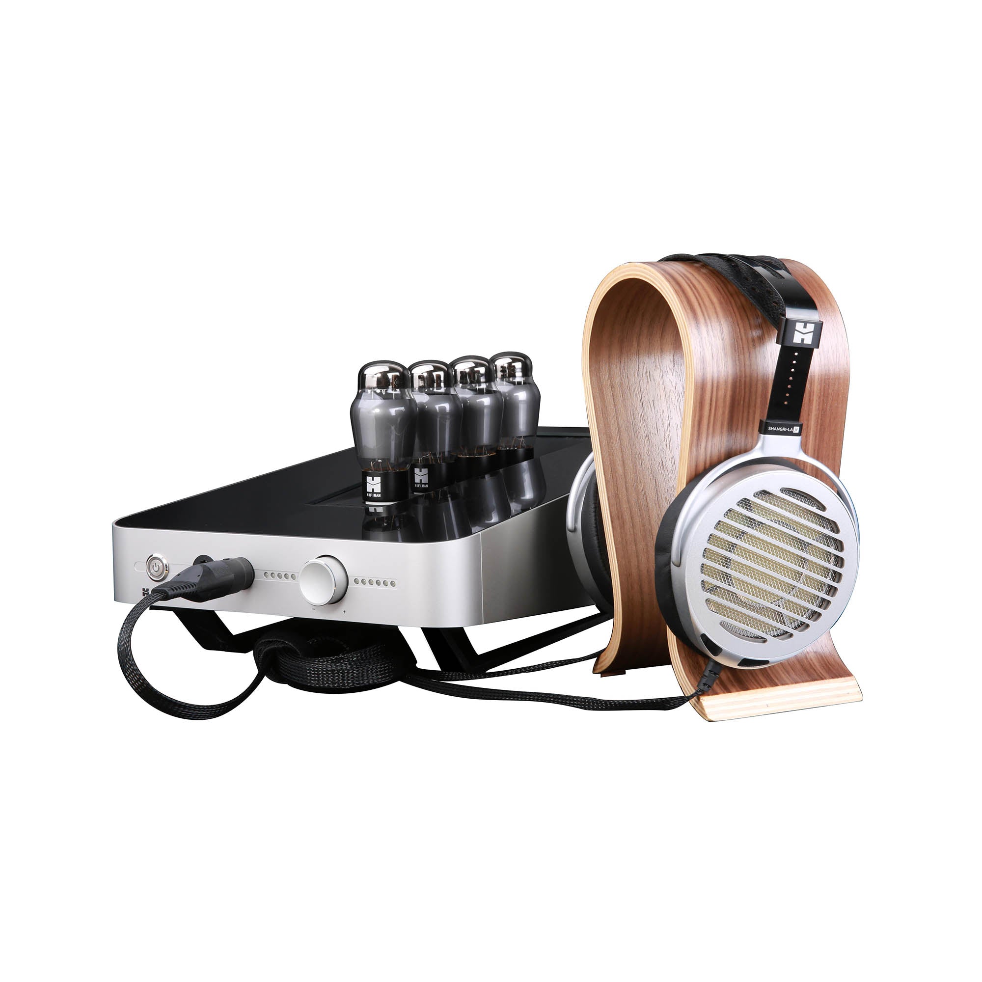 HIFIMAN Shangri La Jr. Electrostatic Headphone System - Premium Audiophile Headphones for Studio Recording & Hi-Fi Music Listening