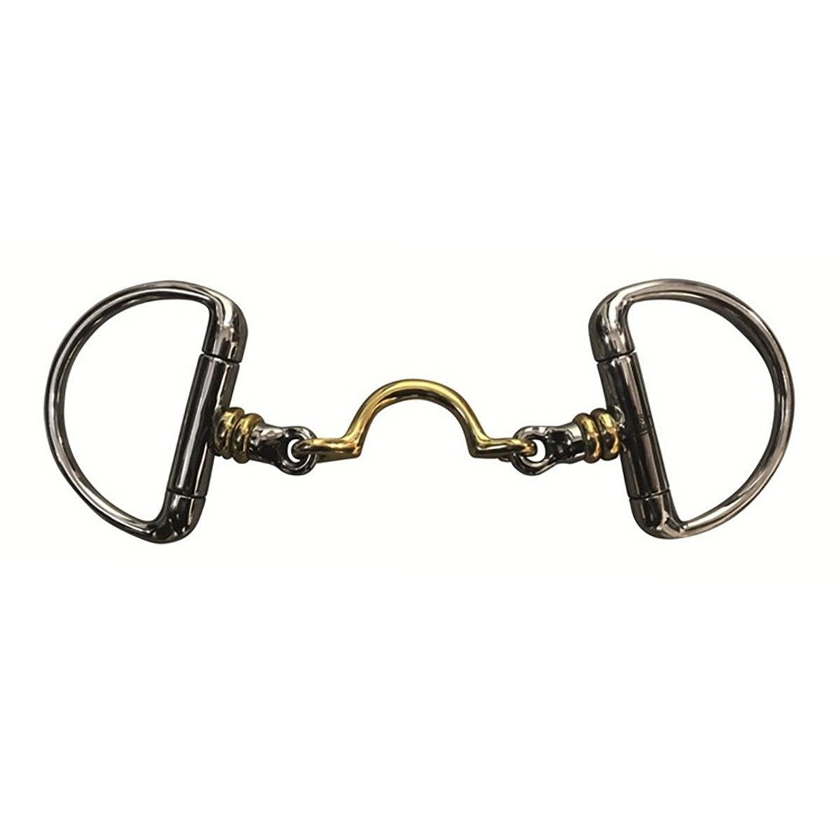 Jump'in High Port Roller Eggbutt Bit - English Horse Riding Training Bit for Western & English Discipline - Perfect for Dressage, Jumping & Trail Riding