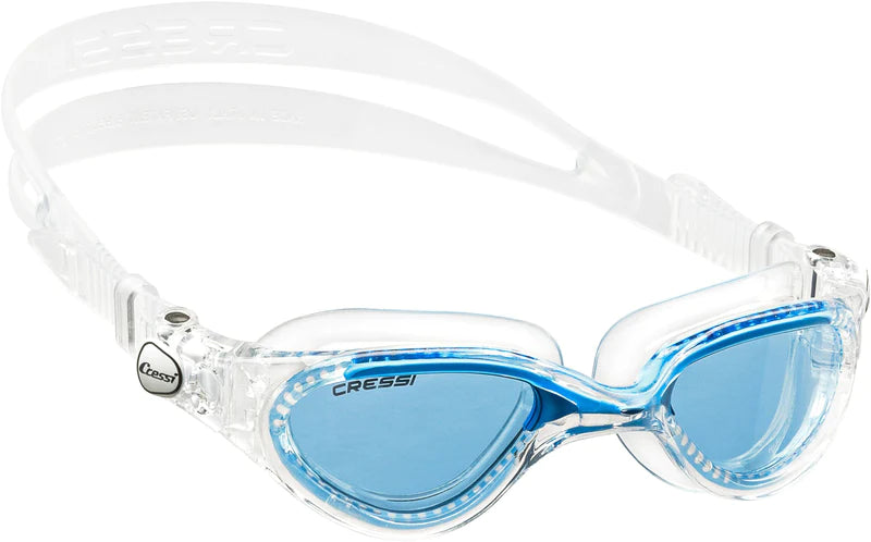 Cressi Flash Swimming Goggles - Anti-Fog UV Protection Swim Goggles for Adults & Kids - Perfect for Pool, Beach & Open Water Swimming