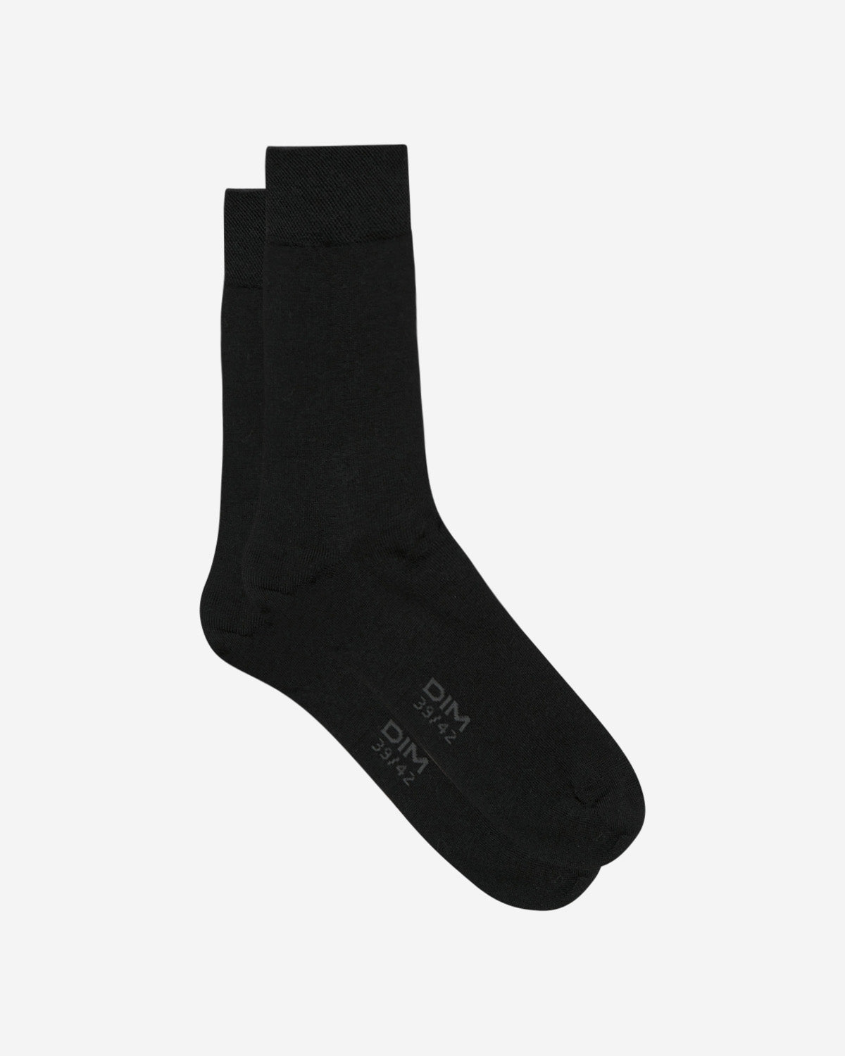Men's Black Wool Socks - Warm & Comfortable Winter Socks for Hiking, Outdoor & Daily Wear
