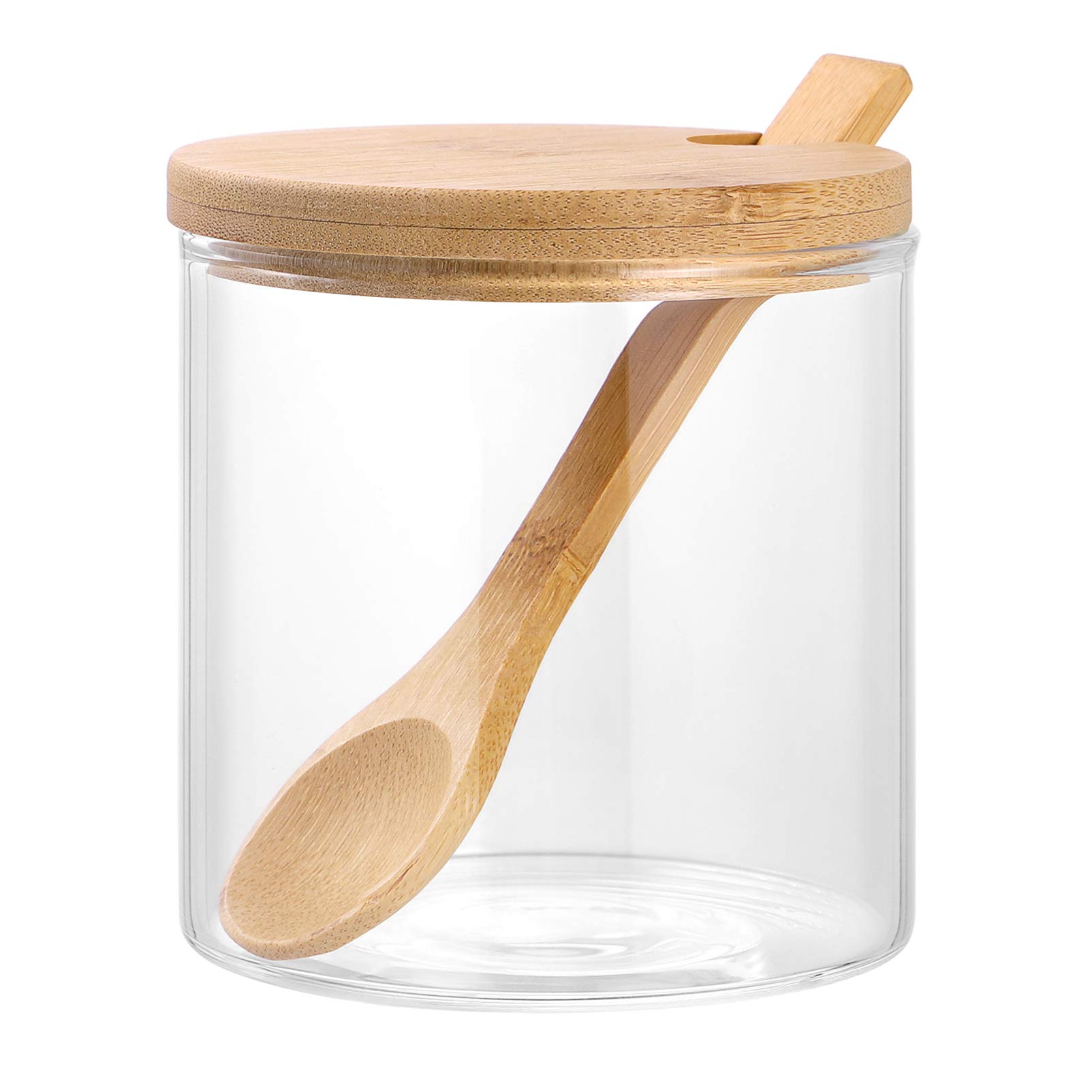 Cabilock Glass Condiment Jars with Lids - 4oz Spice Storage Containers for Kitchen, Pantry & Restaurant | Airtight Seasoning Jars for Salt, Pepper, Sugar & Spices | Perfect for Home Cooking & Food Prep