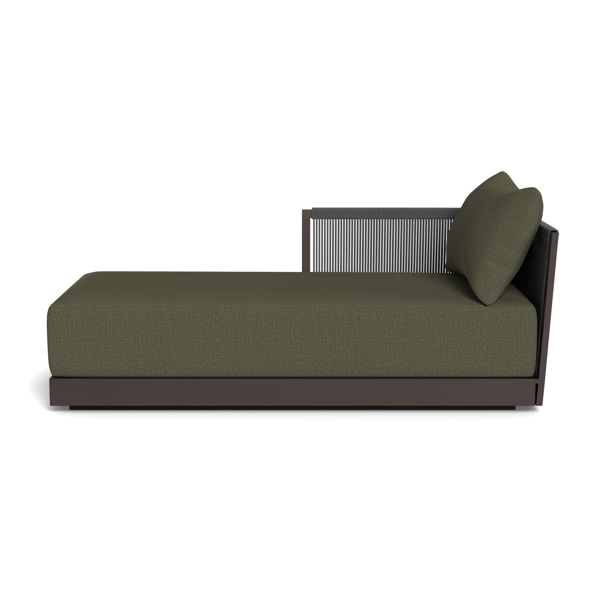 Antigua Chaise Lounge Left - Modern Outdoor Patio Furniture for Relaxing in Your Garden or Poolside
