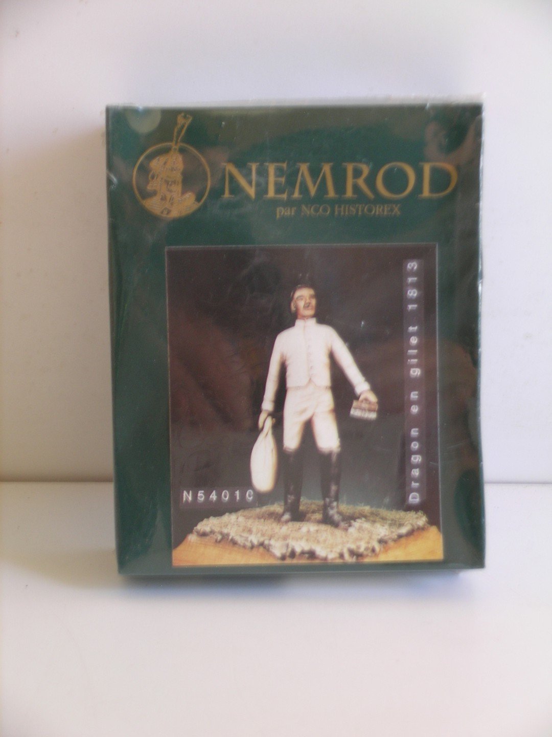 1/32 Scale Napoleonic French Dragoon Plastic Miniature Figures - Nemrod Miniatures Napoleonic War Collectibles - Perfect for Wargaming, Historical Dioramas & Model Painting