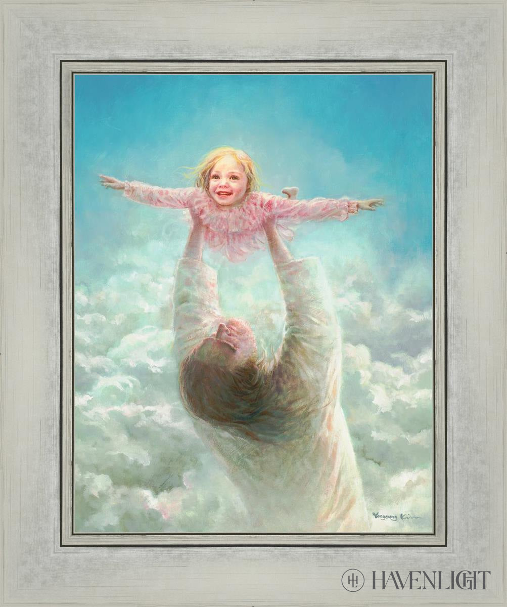 Arms Of Faith By Yongsung Kim - Inspirational Christian Wall Art - Perfect for Home Decor, Church & Office - Motivational Scripture Painting for Living Room, Bedroom & Prayer Space