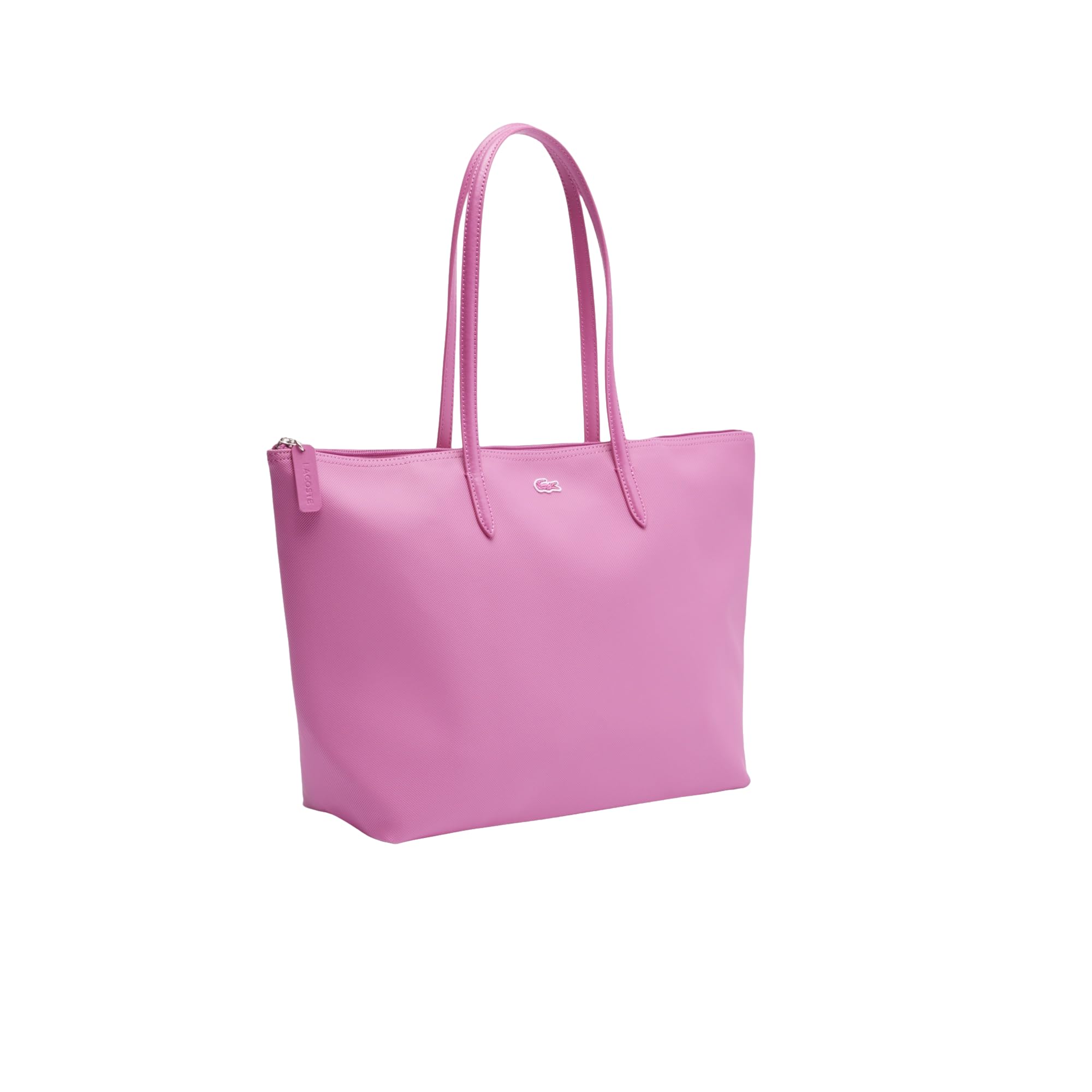 Lacoste L.12.12 Premium Cotton Tote Bag for Women & Men - Stylish Spacious Shoulder Bag for Work, Gym, Beach & Travel