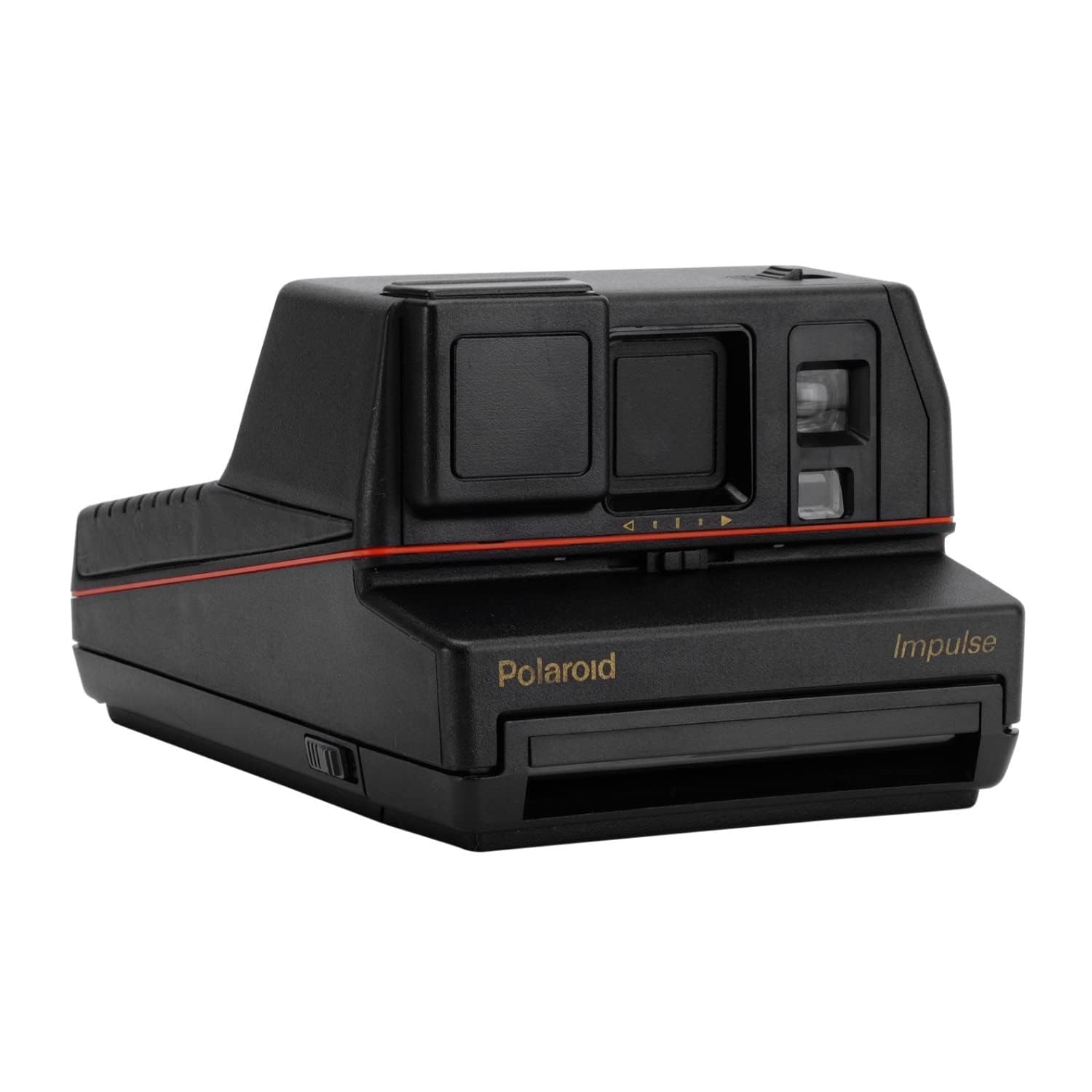 Polaroid Impulse 600 Instant Film Camera (Anthracite Black) - Vintage Style Instant Camera with Built-in Flash - Perfect for Parties, Travel & Creative Photography