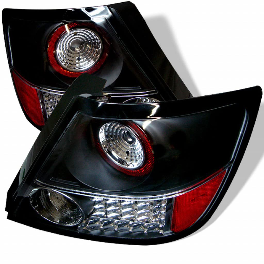 Spyder LED Tail Lights for Scion TC 2005-2010 - Black Pair ALT-YD-TSTC04-LED-BK (5007704) | Upgrade Your Car's Style & Visibility for Night Driving