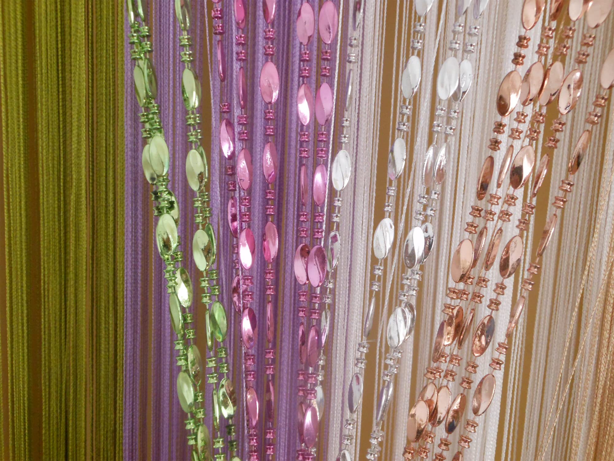 ZiDeTang Beaded Door Curtain with Fringe Tassels - 39.30