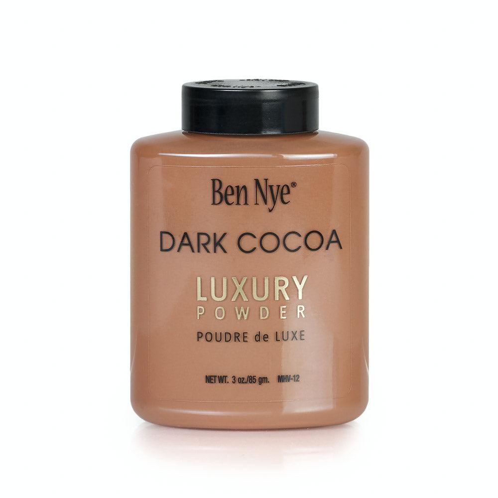Ben Nye Dark Cocoa Mojave Luxury Setting Powder - Matte Finish for Flawless Makeup | Perfect for Stage, Photography & Everyday Wear