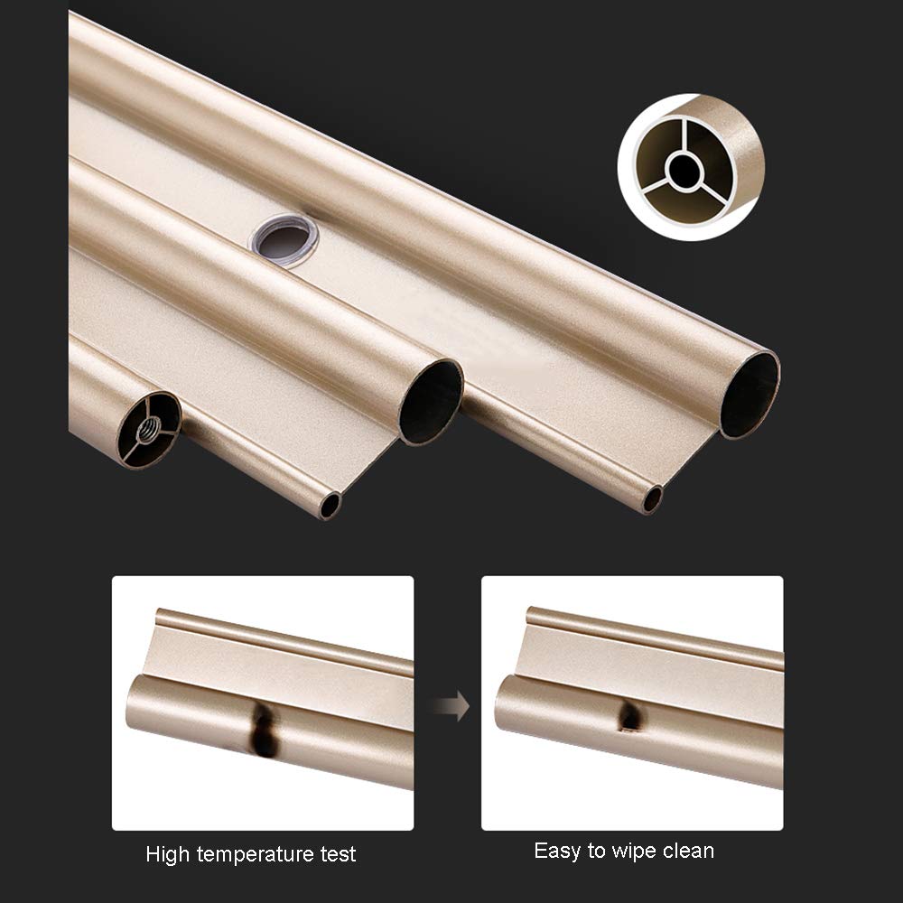 150cm 3-Pole Ceiling Pulley Clothes Dryer - Hand-Cranked Wall Mounted Laundry Airer, Heavy Duty Metal Clothesline for Indoor & Outdoor Use - Perfect for Bathroom, Laundry Room, Balcony and Small Spaces
