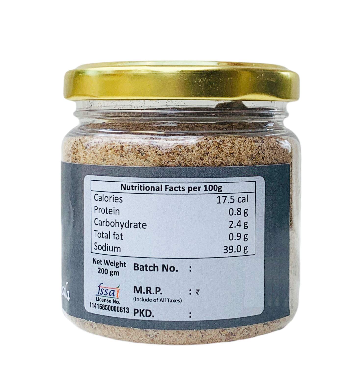 Jyoti Ben's Chaas (Buttermilk) Fruit Masala Powder 200g | Fresh & Natural | Ready to Sprinkle | No Artificial Colors or Flavors | Perfect for Smoothies, Yogurt & Traditional Indian Drinks