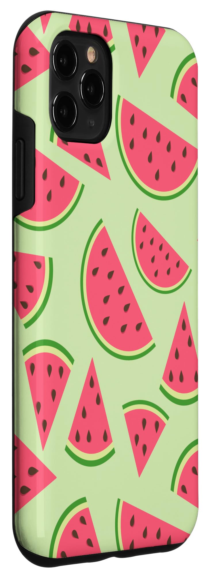 iPhone 11 Pro Max 西瓜切片手机壳 防摔保护套 时尚创意设计 适用于日常使用、旅行、户外活动