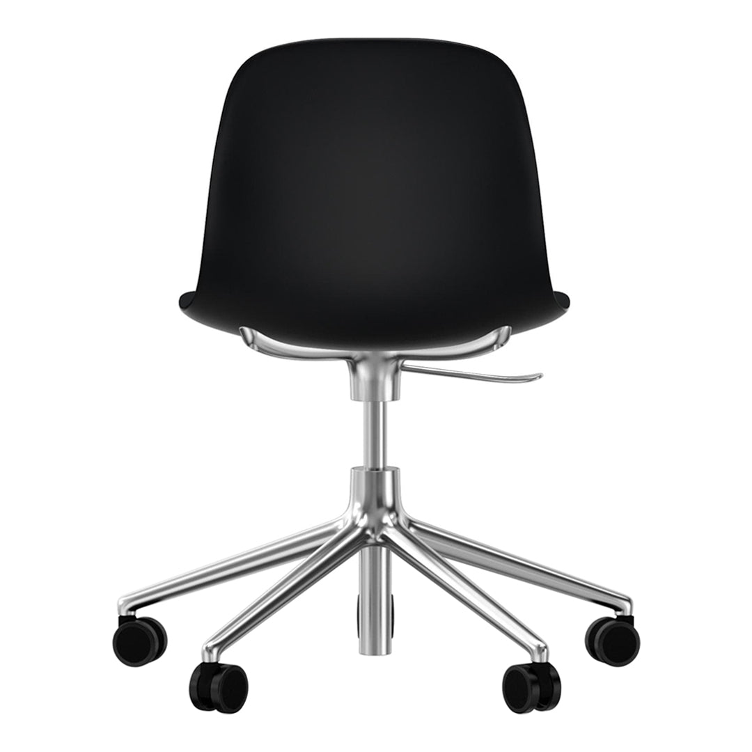 Ergonomic Form Chair with 5W Swivel Base & Gas Lift - Adjustable Office Chair for Home & Workspace - Perfect for Computer Desk, Gaming, and Professional Workstations