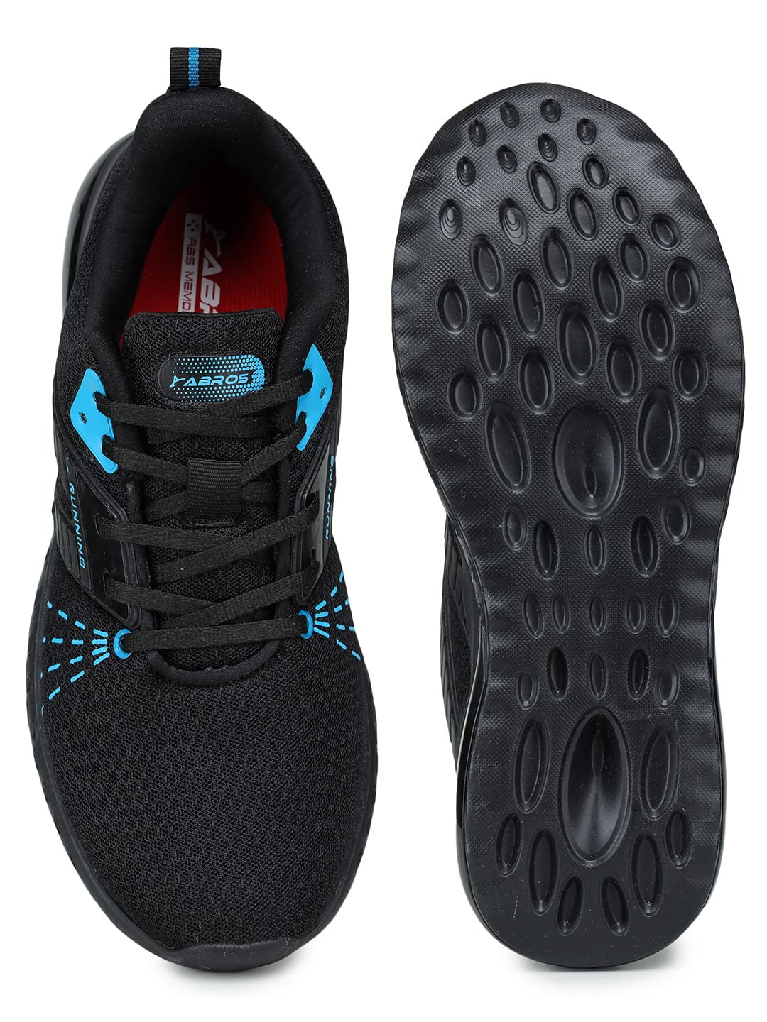 ABROS Men's James ASSG0121 Running Shoes - Lightweight, Breathable & Cushioned for Jogging, Gym Workouts & Daily Wear