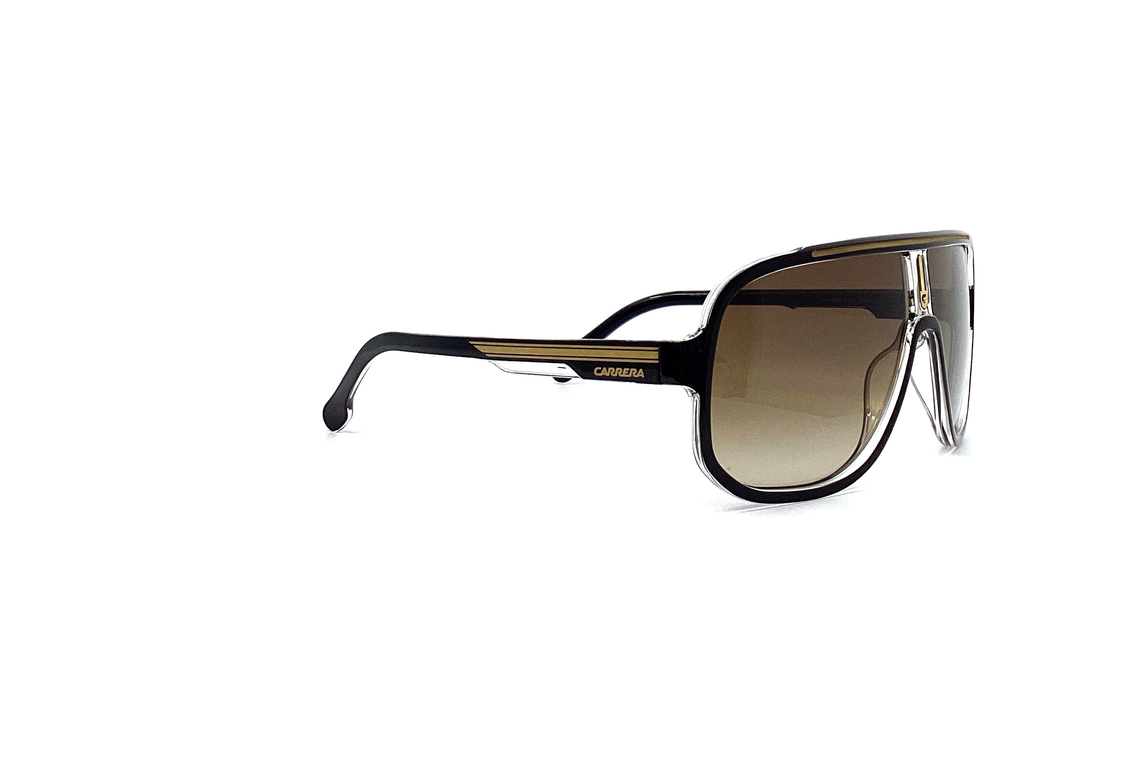 Carrera 1058/S Black Sunglasses - Polarized UV Protection for Men & Women - Perfect for Driving, Running, and Outdoor Sports
