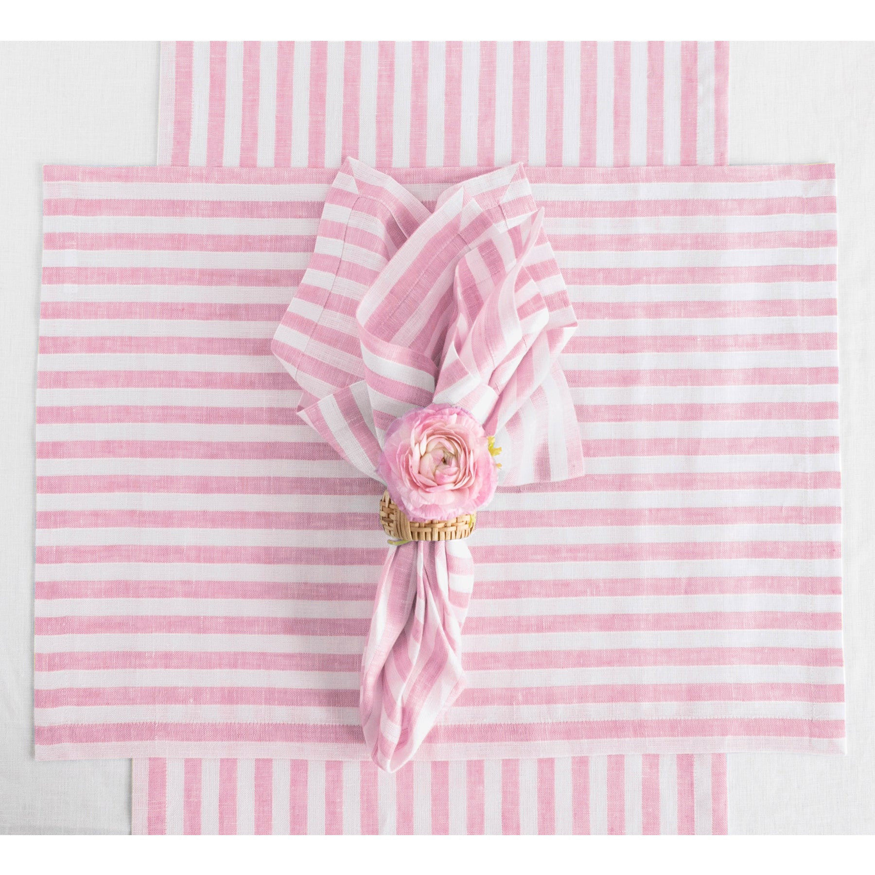 Amalfi Stripe Table Runner - Elegant Dining Decor for Weddings, Parties & Holiday Tablescapes