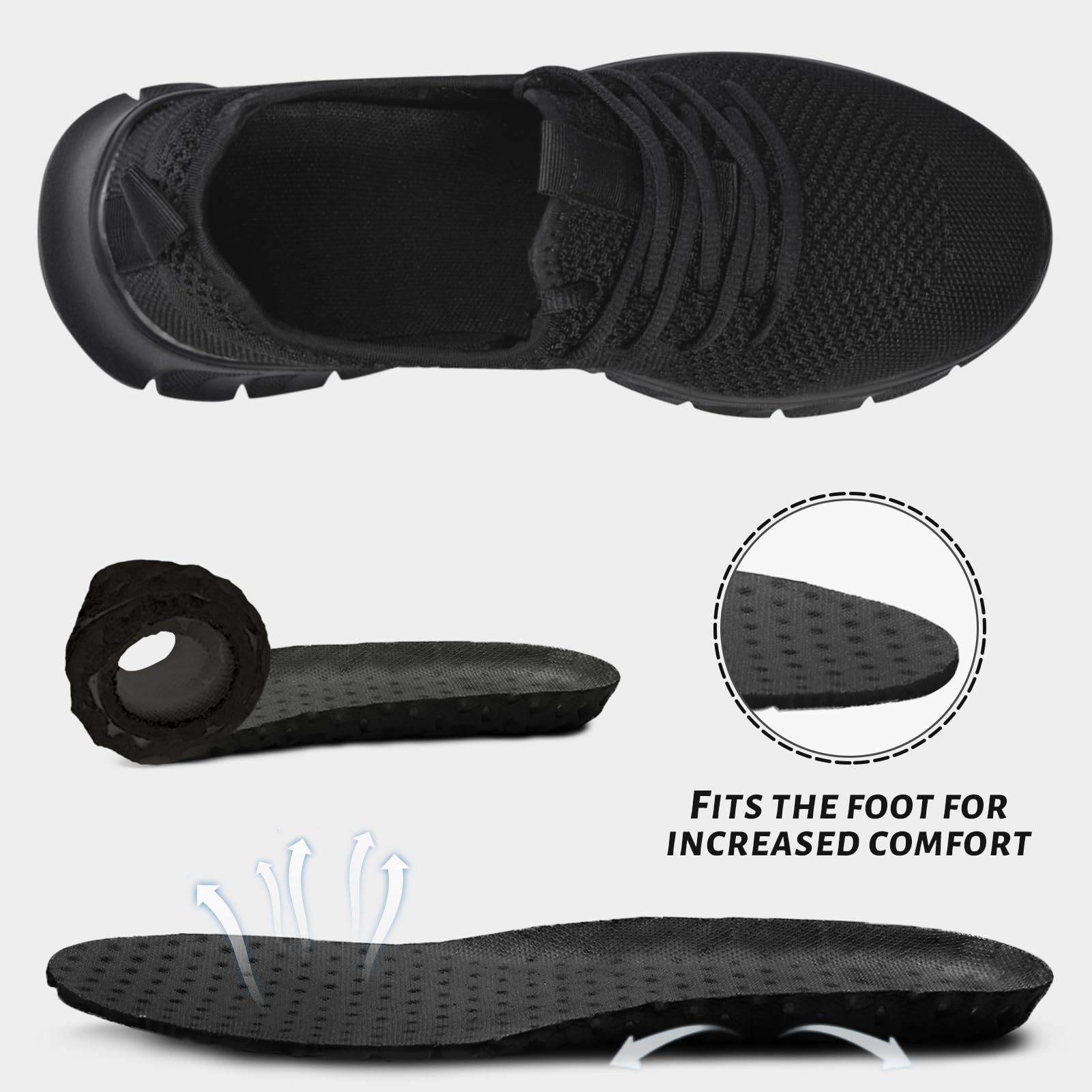 Women's Running Shoes - Non-Slip Athletic Sneakers for Tennis, Walking, Gym & Workout | Comfortable Fashion Sports Casual Shoes for Women | Perfect for Jogging, Training & Daily Wear