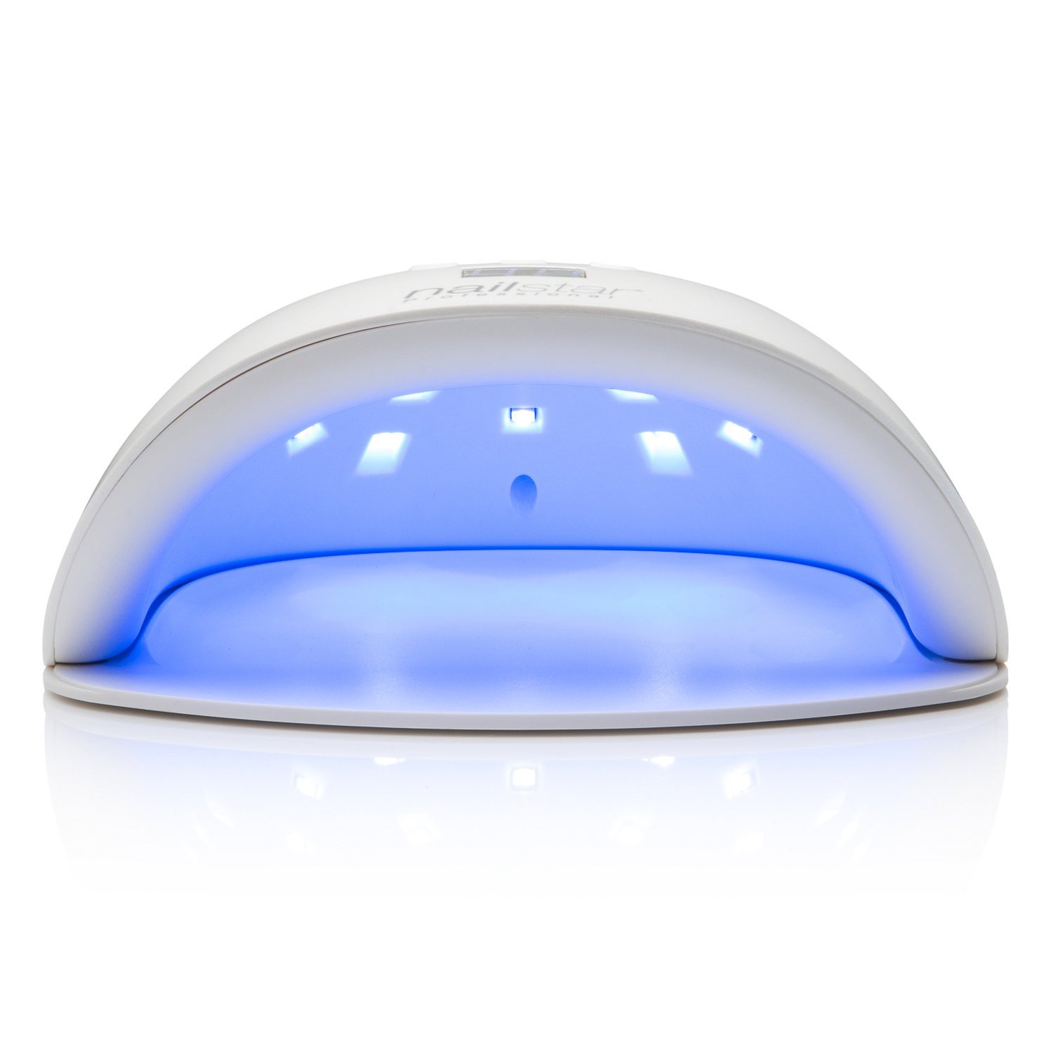 Nailstar® Professional UV LED Nail Lamp for Gel Polish - 3 Timer Settings with Digital Display | Fast Curing for Gel Nails at Home & Salon | Perfect for Manicures, Pedicures & Nail Art