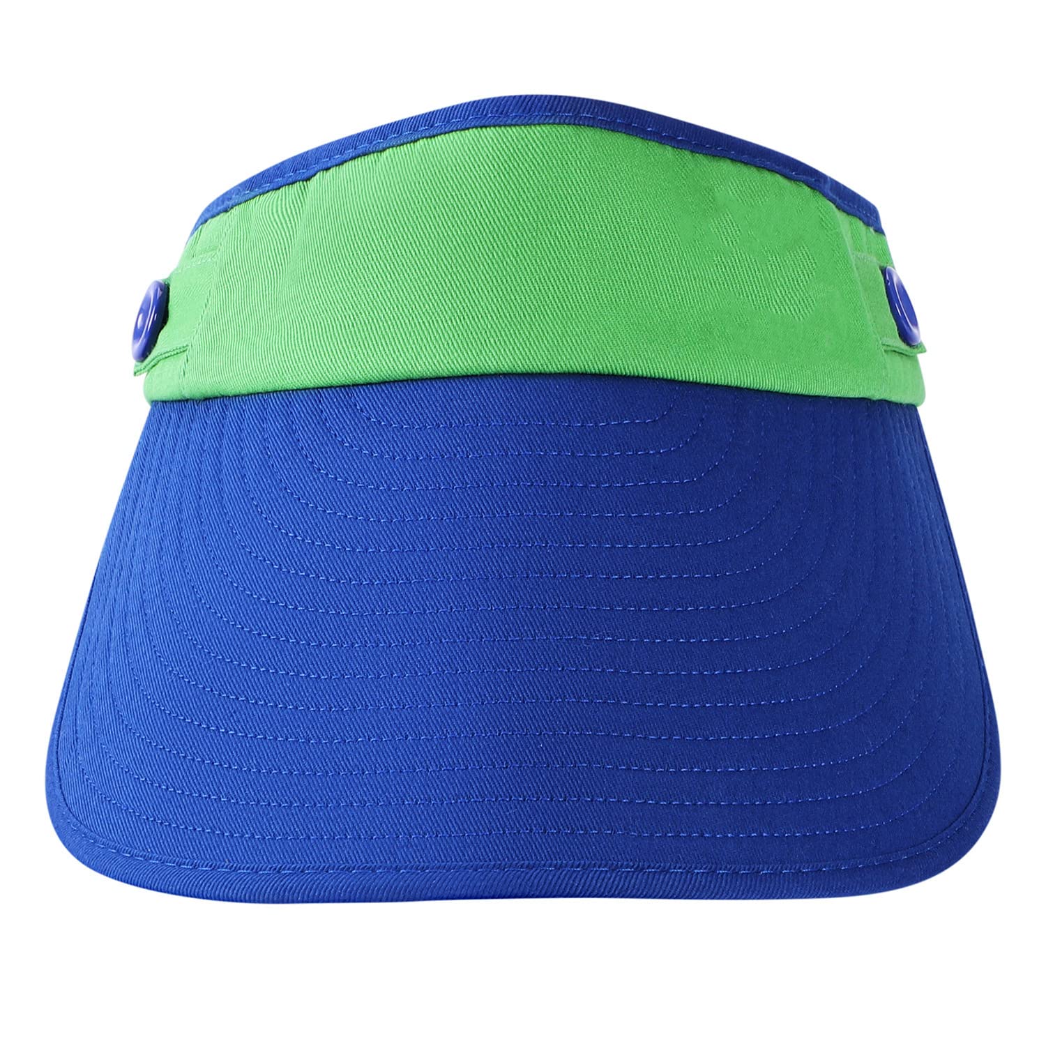 **Kids Sun Visor Hat - Breathable Wide Brim UV Protection Adjustable Golf Cap for Boys & Girls - Perfect for Outdoor Sports, Beach, and Playtime**