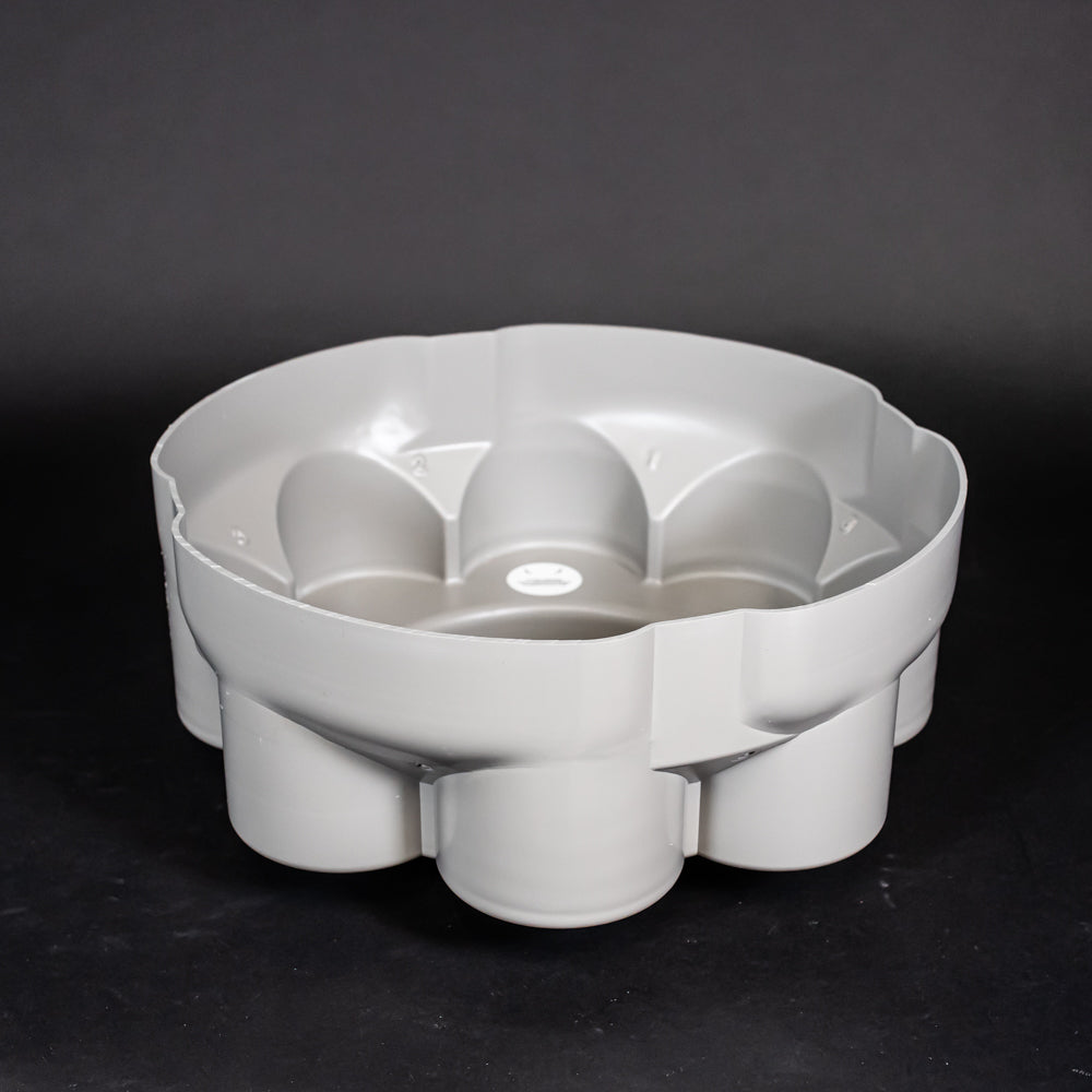 8 Bottle Sampling Base Locating Insert - Durable and Precise Positioning Tool for Laboratory, Research, and Industrial Applications