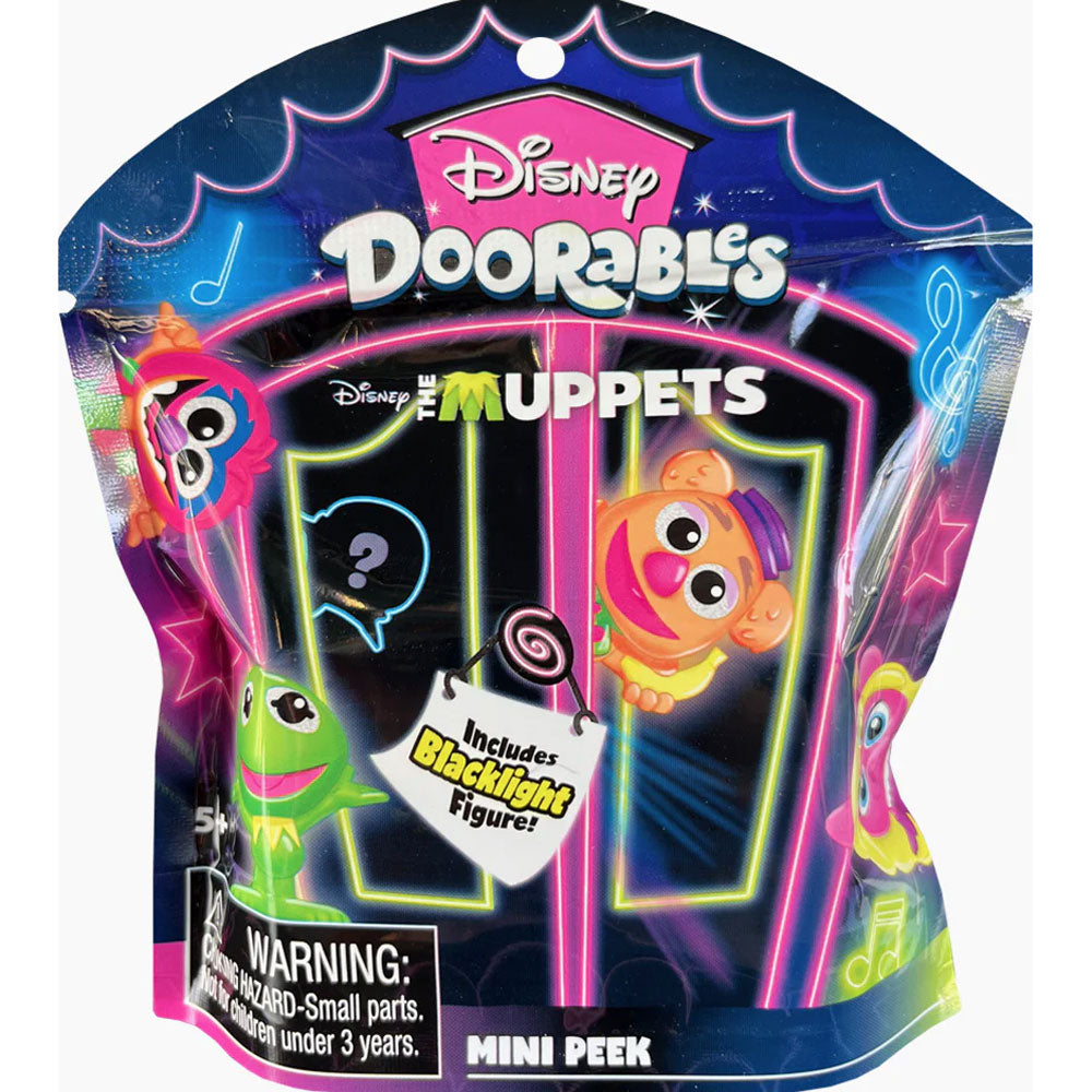 Disney© Doorables Muppets® Blind Bag - 24 Pack Collectible Mini Figures | Fun Surprise Toys for Kids Birthday Party Favors & Classroom Rewards