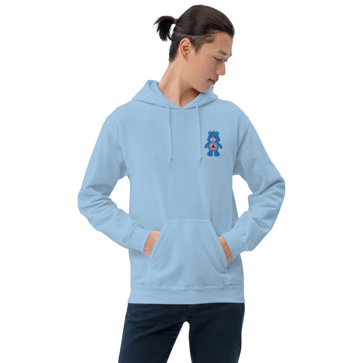 Serenity Cub Embroidered Unisex Hoodie - Cozy Pullover Sweatshirt for Men & Women | Perfect for Casual Wear, Street Style & Lounge Comfort