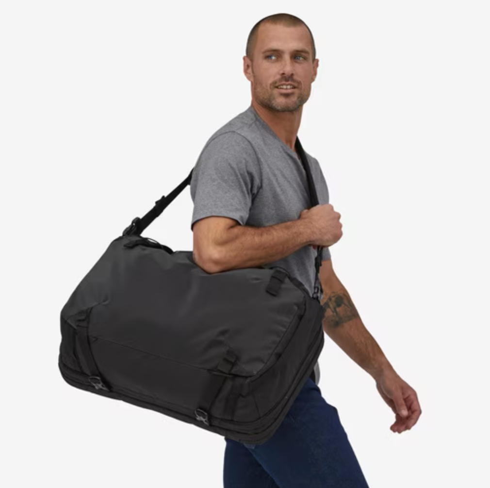 Patagonia Black Hole MLC 45L Carry On Backpack - Lightweight Waterproof Travel Bag for Hiking, Camping & Airplane Carry-On Luggage