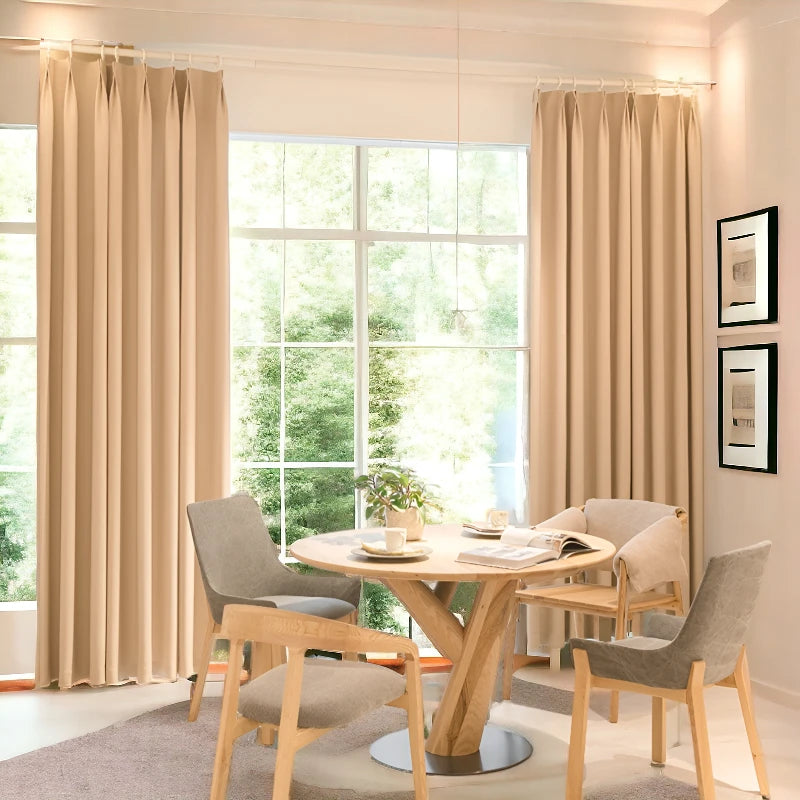 April Cotton Curtain Swatch - Soft & Breathable Fabric Samples for Window Treatments | Perfect for Home Decor, DIY Projects & Interior Design