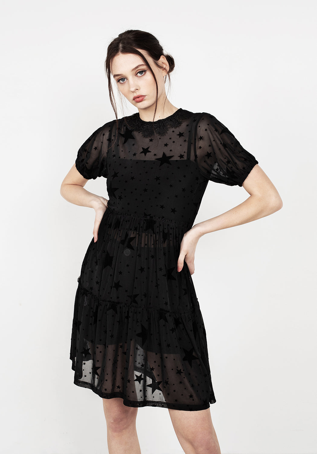 ORION SHEER DRESS - Elegant Flowy Women's Maxi Dress for Summer, Beach, and Evening Wear | Lightweight Breathable Fabric for Casual & Special Occasions