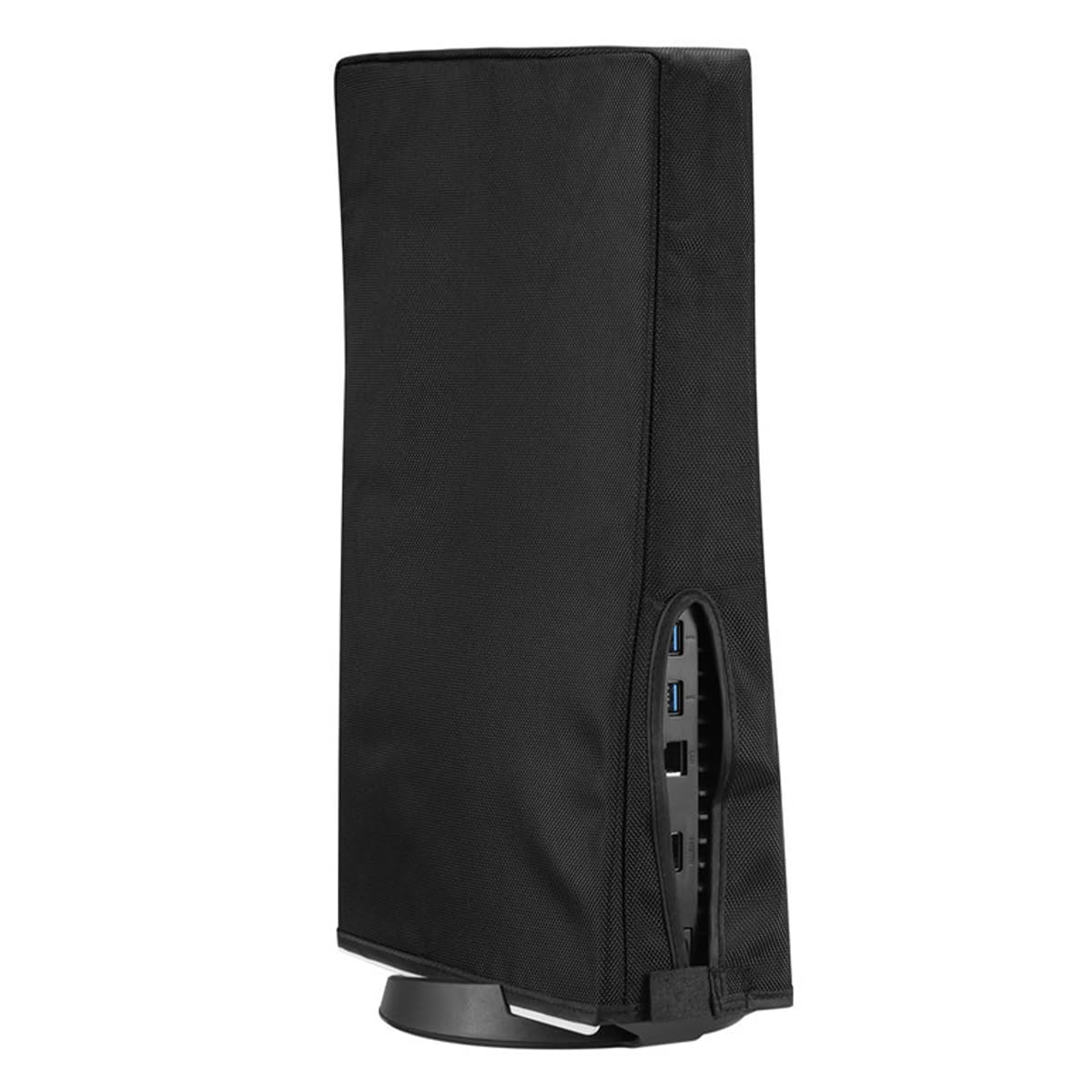 ANCLLO Dustproof Cover for PS5 Console - Waterproof & Scratch-Resistant Oxford Fabric with Rear Cable Port - Compatible with PS5 Digital & Disc Edition - Perfect for Gaming Setup & Console Protection
