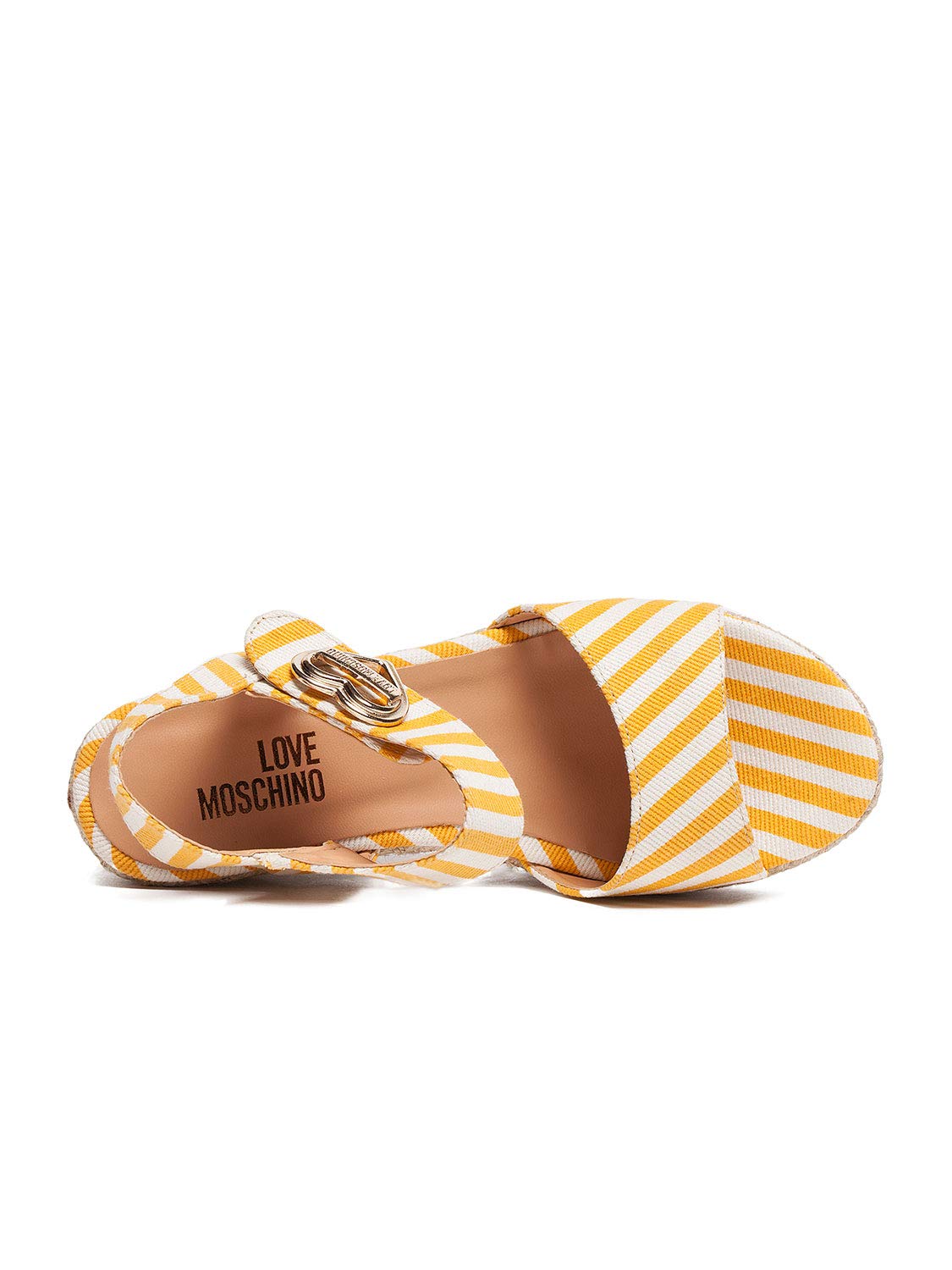 Love Moschino Women's Wedge Sandals - Stylish & Comfortable Heels for Summer Outings, Parties & Date Nights