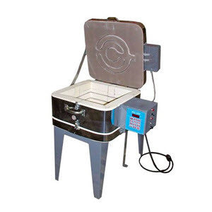 Olympic Kiln Square 146GFETLC - Premium Ceramic Kiln for Pottery, Glass Fusing & Metal Clay - Perfect for Artists, Hobbyists & Professional Studios