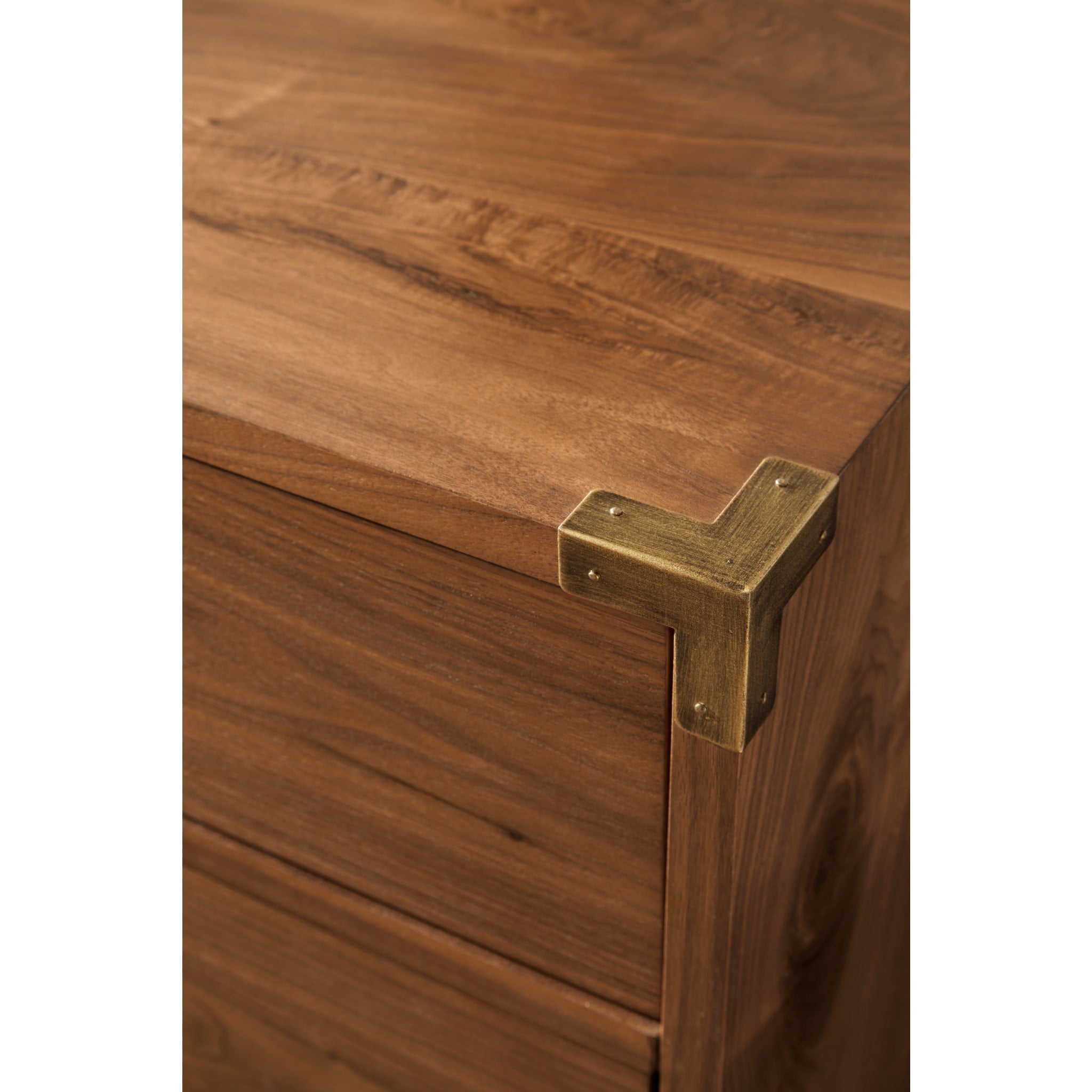 Adler Six Drawer Wooden Dresser - Solid Walnut Chest of Drawers for Bedroom Storage | Modern Bedroom Furniture with Ample Storage Space