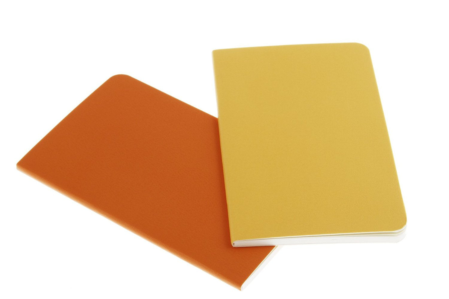Premium Moleskine Volant Notebook Set - 2 Pack, Plain Paper, Extra Small (3.5
