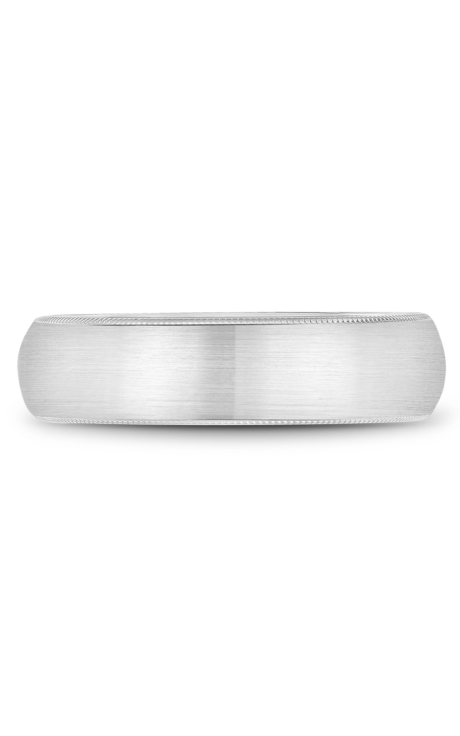 Bleu Royale Men's Wedding Band RYL 040W65 - 14K White Gold Classic Ring for Grooms & Engagement - Perfect for Weddings, Anniversaries & Special Occasions