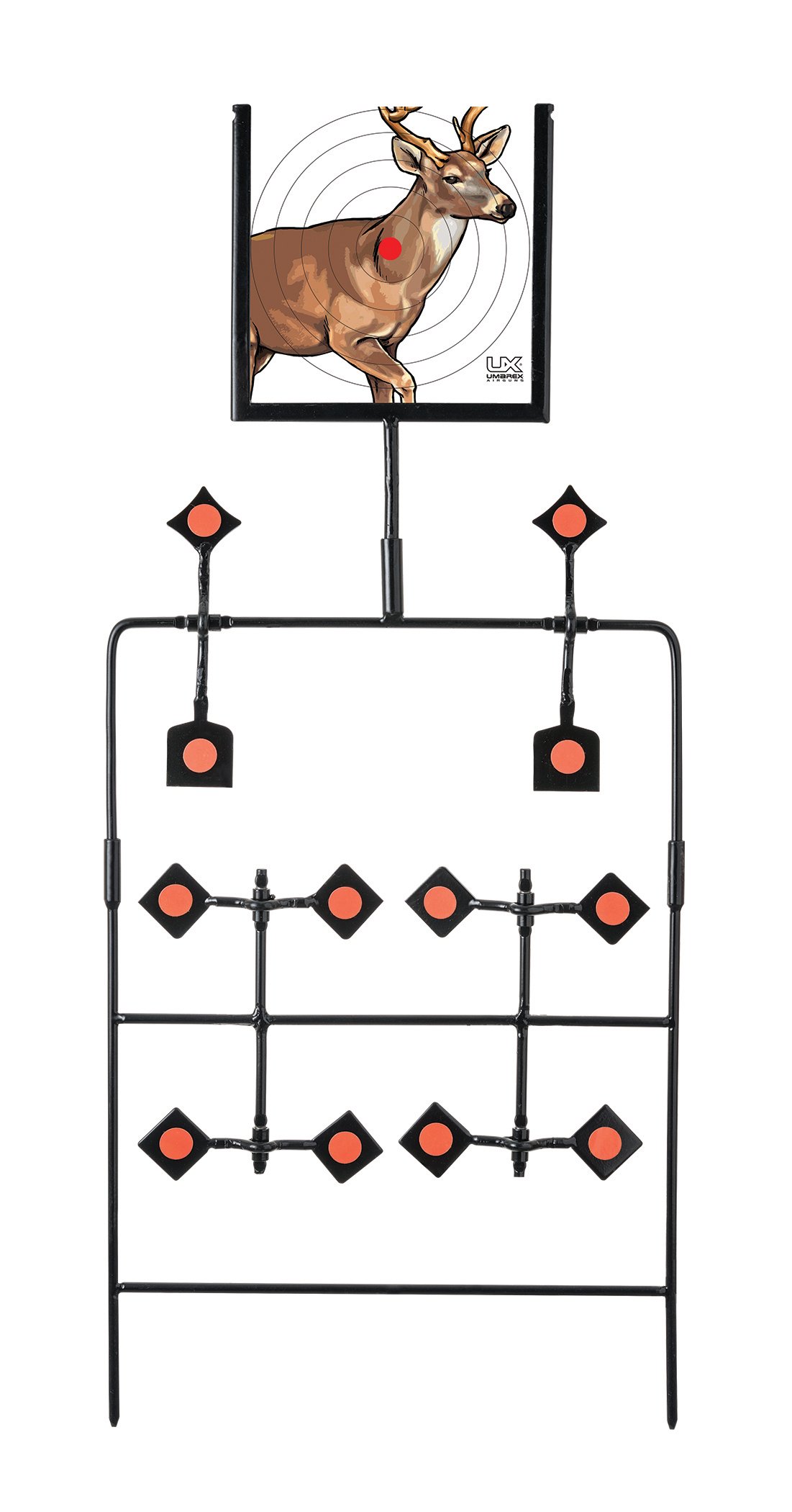 Umarex Multi-Shot Air Gun Spinning Target Kit with 80 Paper Targets - Perfect for Outdoor Shooting Practice & Backyard Target Training