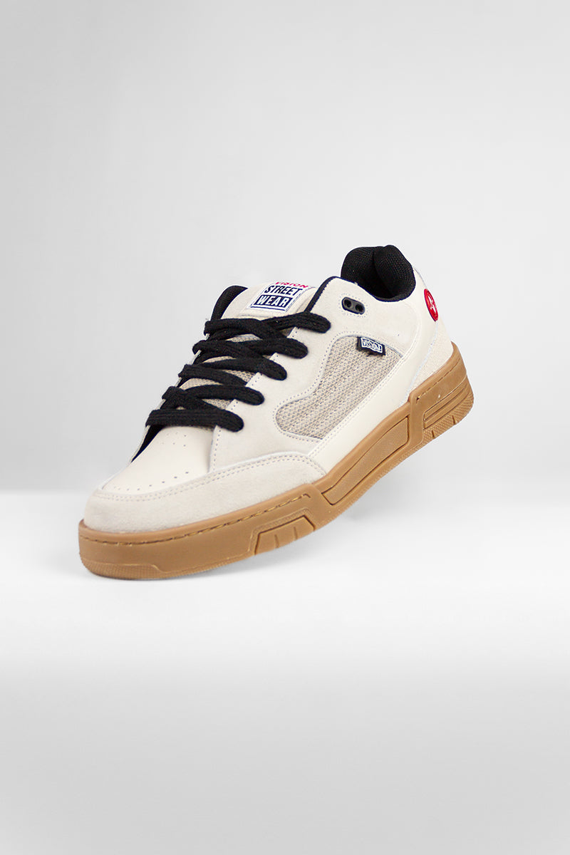 Unisex Vision Saavy Off White Sneakers - Comfortable Casual Shoes for Men & Women - Perfect for Walking, Running & Everyday Wear