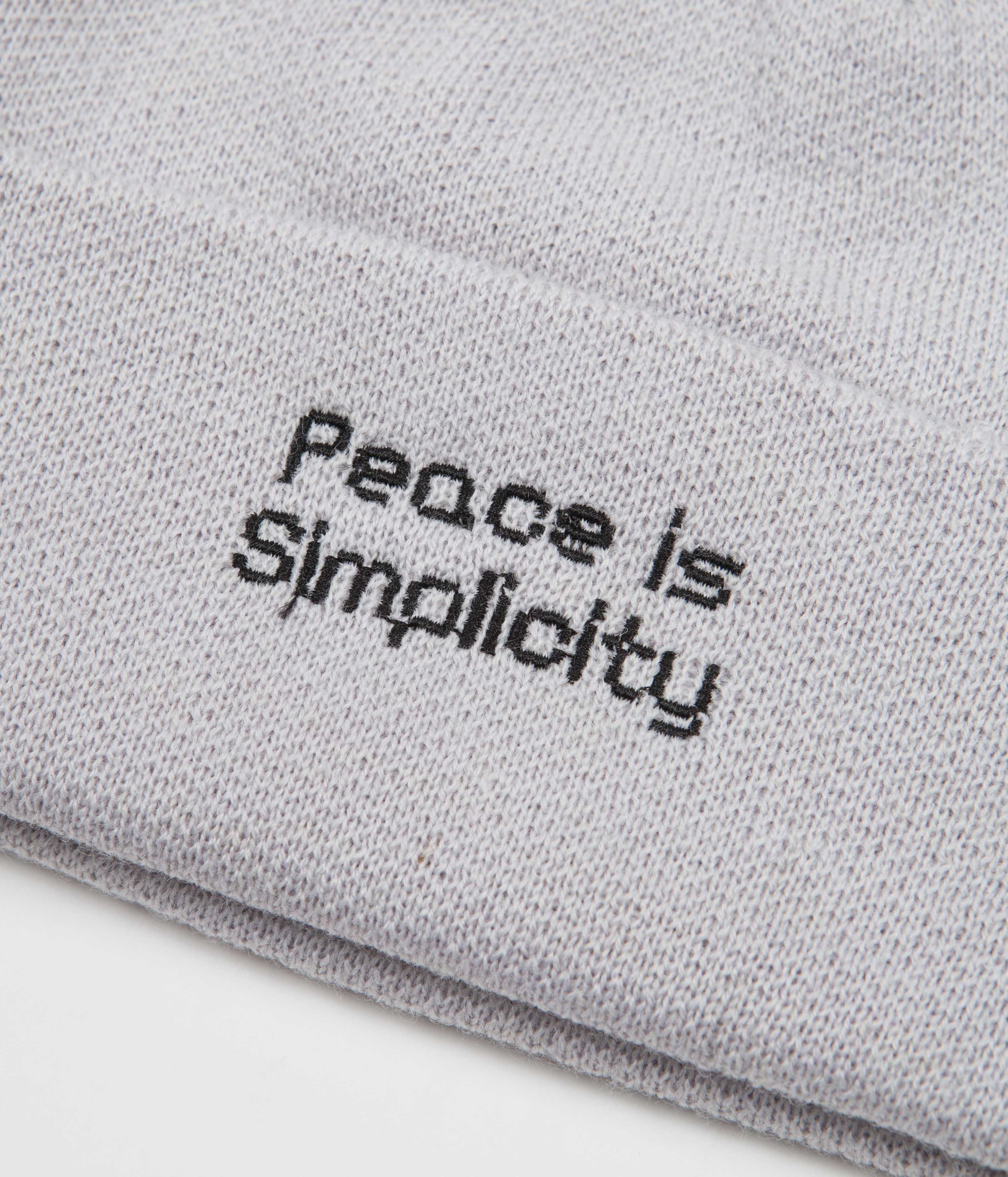 Butter Goods Simplicity Beanie - Soft Winter Hat for Men & Women in Ash Grey - Perfect for Cold Weather & Outdoor Activities
