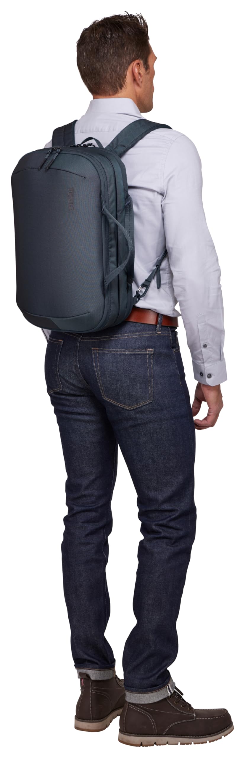 Thule Subterra Hybrid Travel Bag - Durable Carry-On Luggage for Business & Leisure Travel, Dark Slate | Perfect for Weekend Getaways & Business Trips