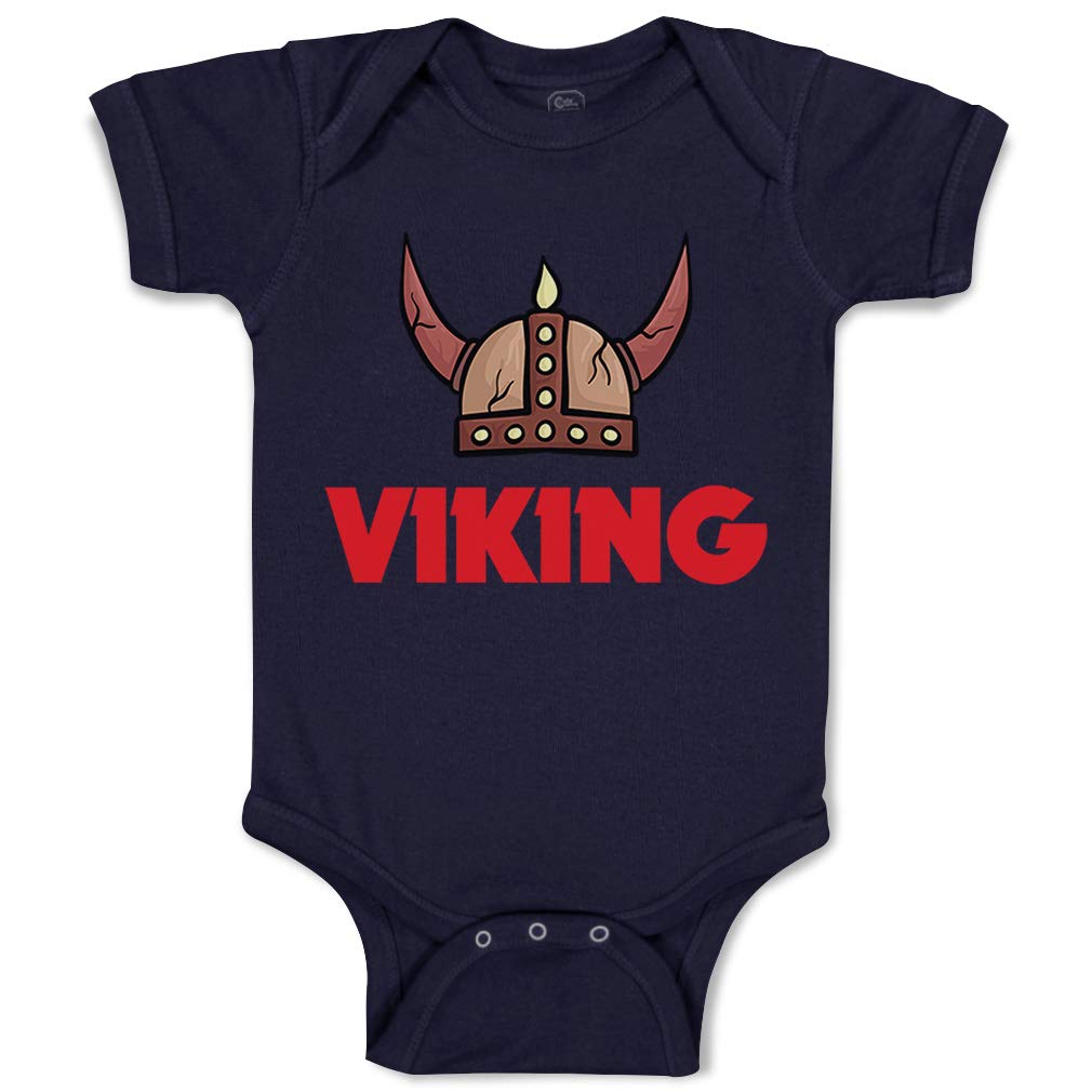 Custom Viking Valhalla Baby Bodysuit - 100% Cotton Funny Infant Onesie for Boys & Girls | Perfect for Halloween Costumes, Photo Shoots & Norse Theme Parties