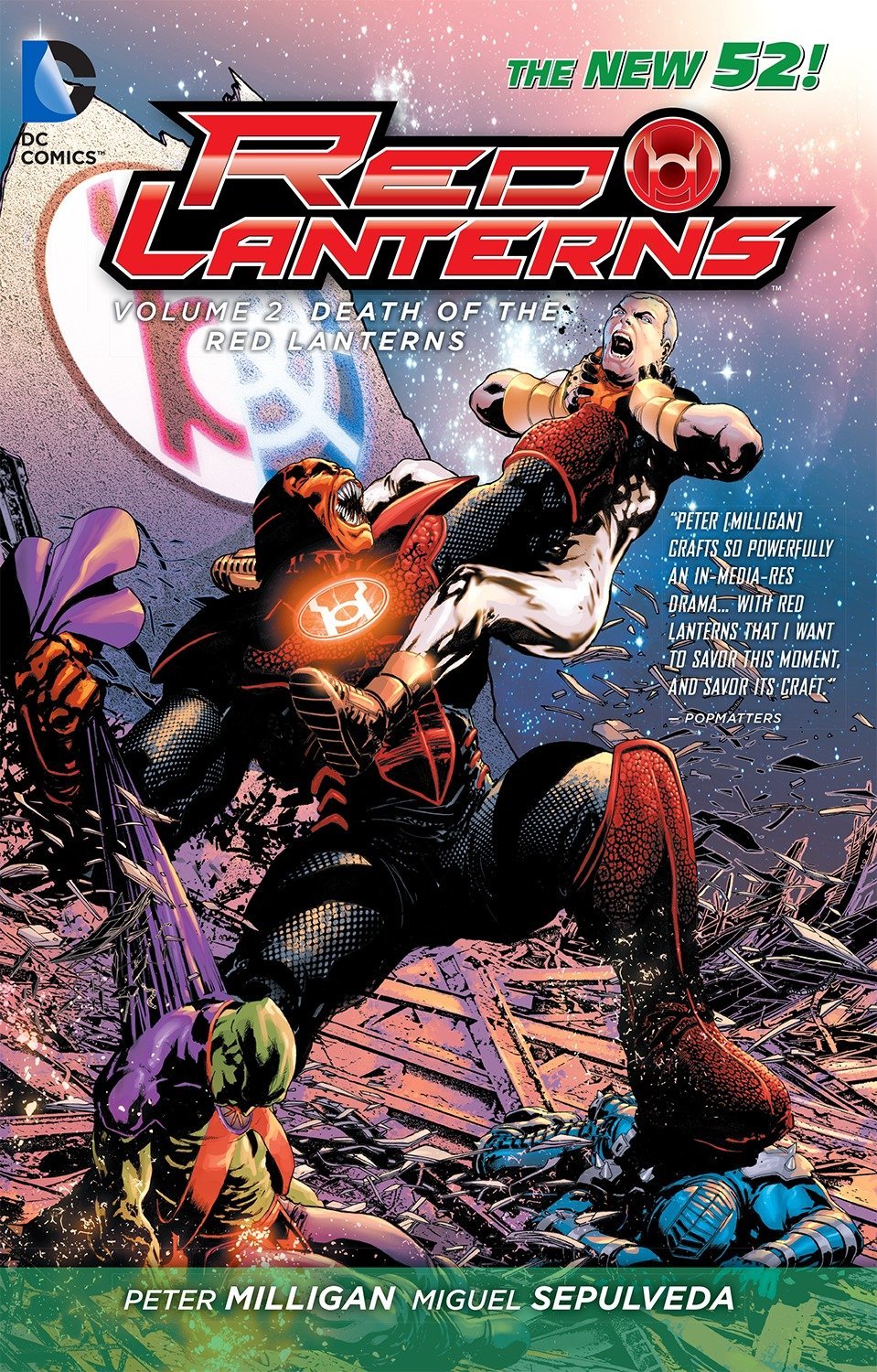 Red Lanterns 2: Death of the Red Lanterns - DC Comics Graphic Novel | Superhero Action & Sci-Fi Adventure | Perfect for Comic Collectors & DC Fans