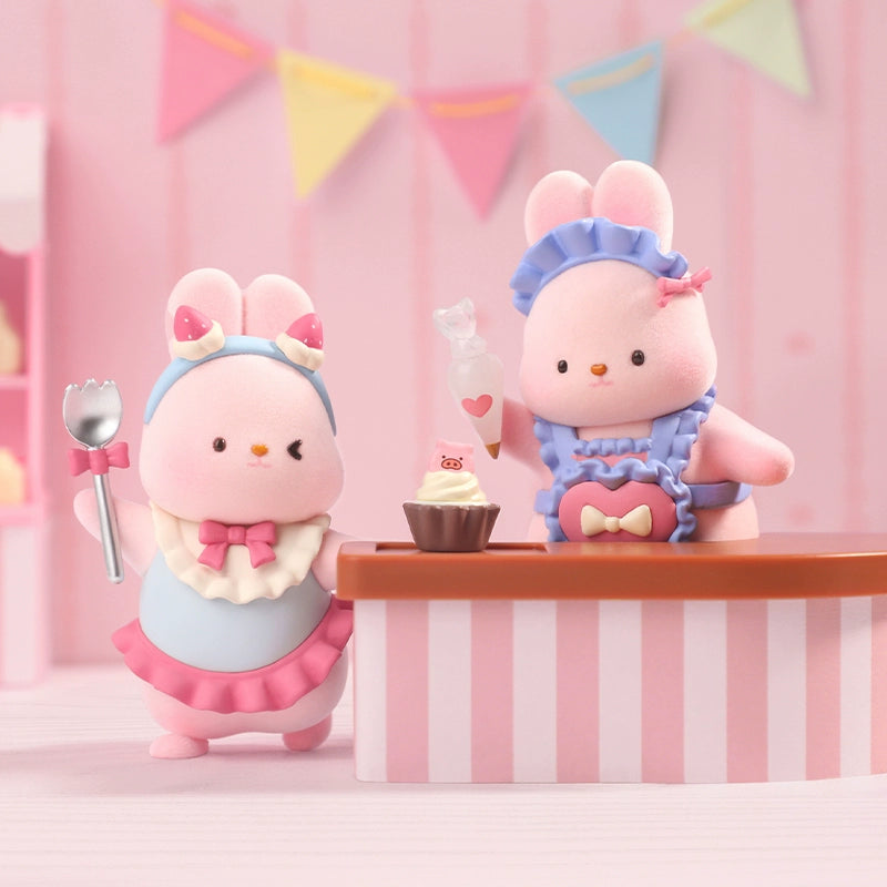 MOMO BUNNY Anniversary Series Blind Box Collectible Figures - Cute Kawaii Bunny Toys for Display, Gifts & Surprise Unboxing Fun (Perfect for Home Decor, Party Favors & Anime Fans)