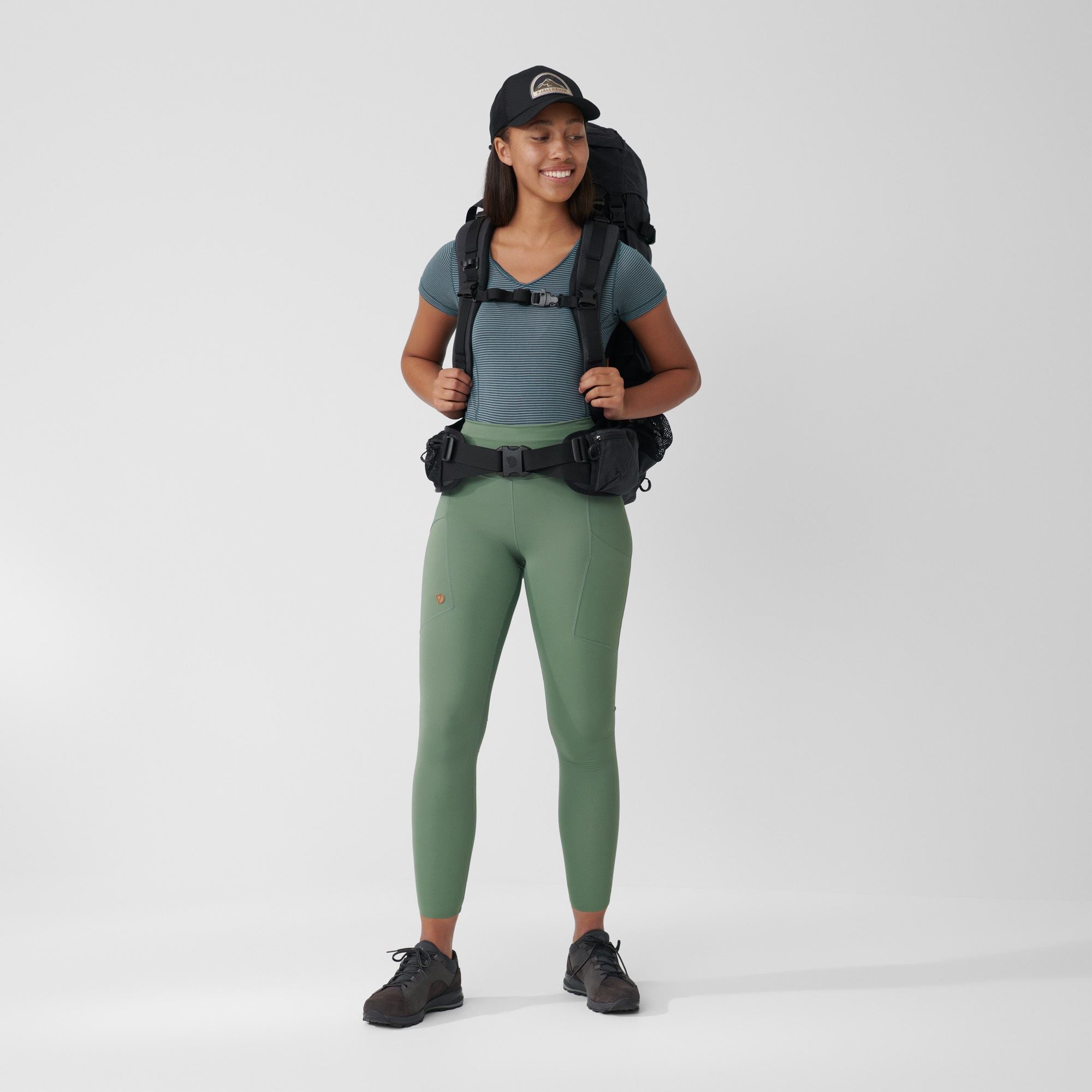 Abisko Women's Tights F84773 - High-Performance Hiking & Outdoor Leggings for Active Lifestyles