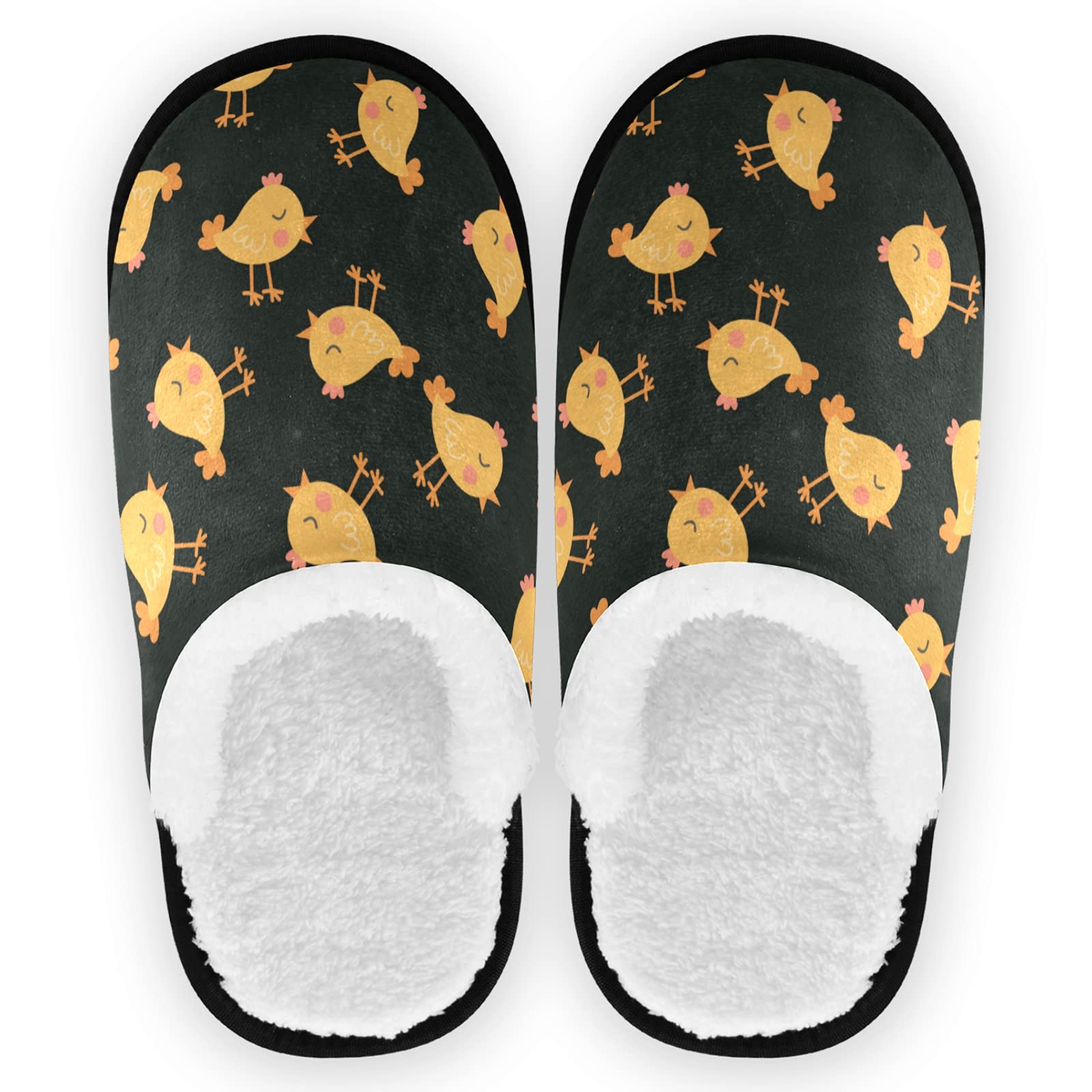 Visesunny Memory Foam Slippers for Women & Men - Winter Warm Cotton House Slippers, Cozy Indoor Outdoor Shoes with Non-Slip Sole - Perfect for Home, Bedroom, Lounge & Backyard Use