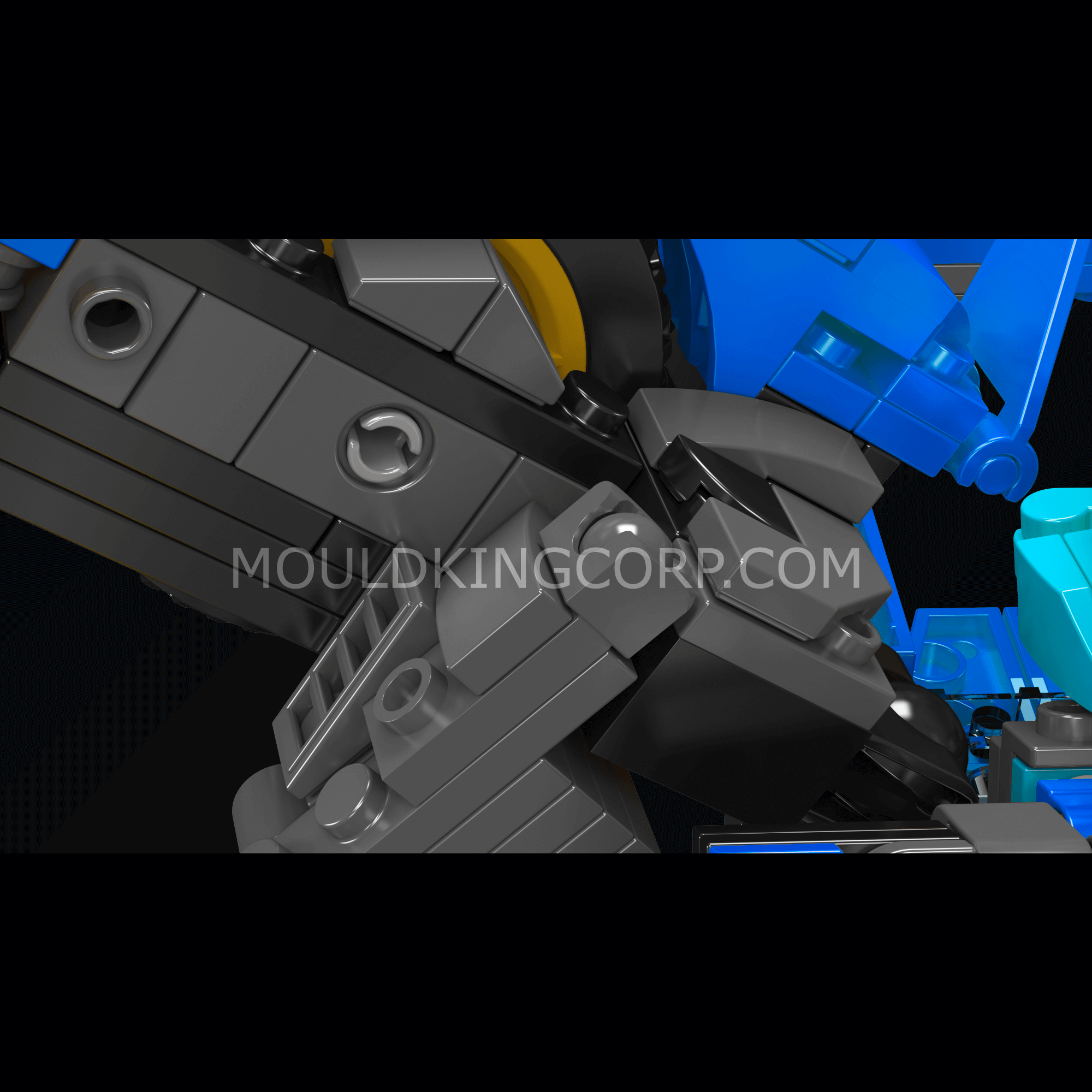 Mould King 10061 2-in-1 Lamborghini Robot Building Kit | 998 Piece STEM Toy for Kids & Adults | Creative Construction Set for Home, School & Gift Giving