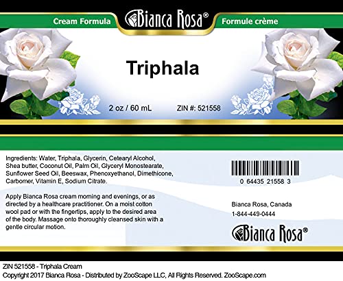 Triphala Cream for Skin Care - 2 oz (3 Pack) - Natural Ayurvedic Face Moisturizer for Dry & Sensitive Skin - Perfect for Nighttime Routine & Daily Hydration