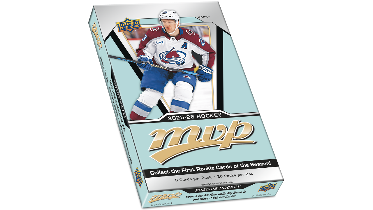 2025-26 Upper Deck MVP Hockey Hobby Box - Pre-Order Now | NHL Trading Cards Collection | Perfect for Collectors & Fantasy Sports Fans