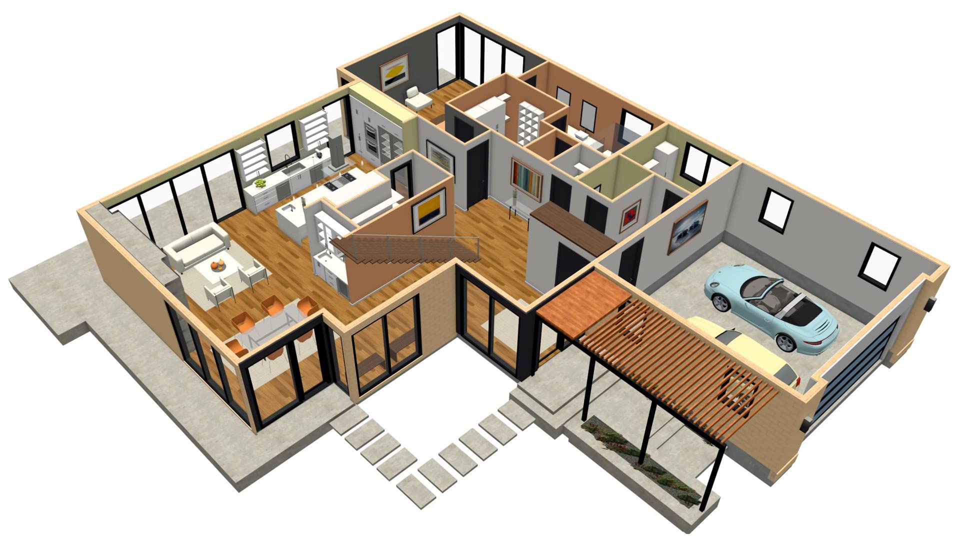 Home Designer Suite - Professional Interior Design Software for DIY Home Decor & Renovation | Perfect for Homeowners, Interior Designers & Real Estate Staging