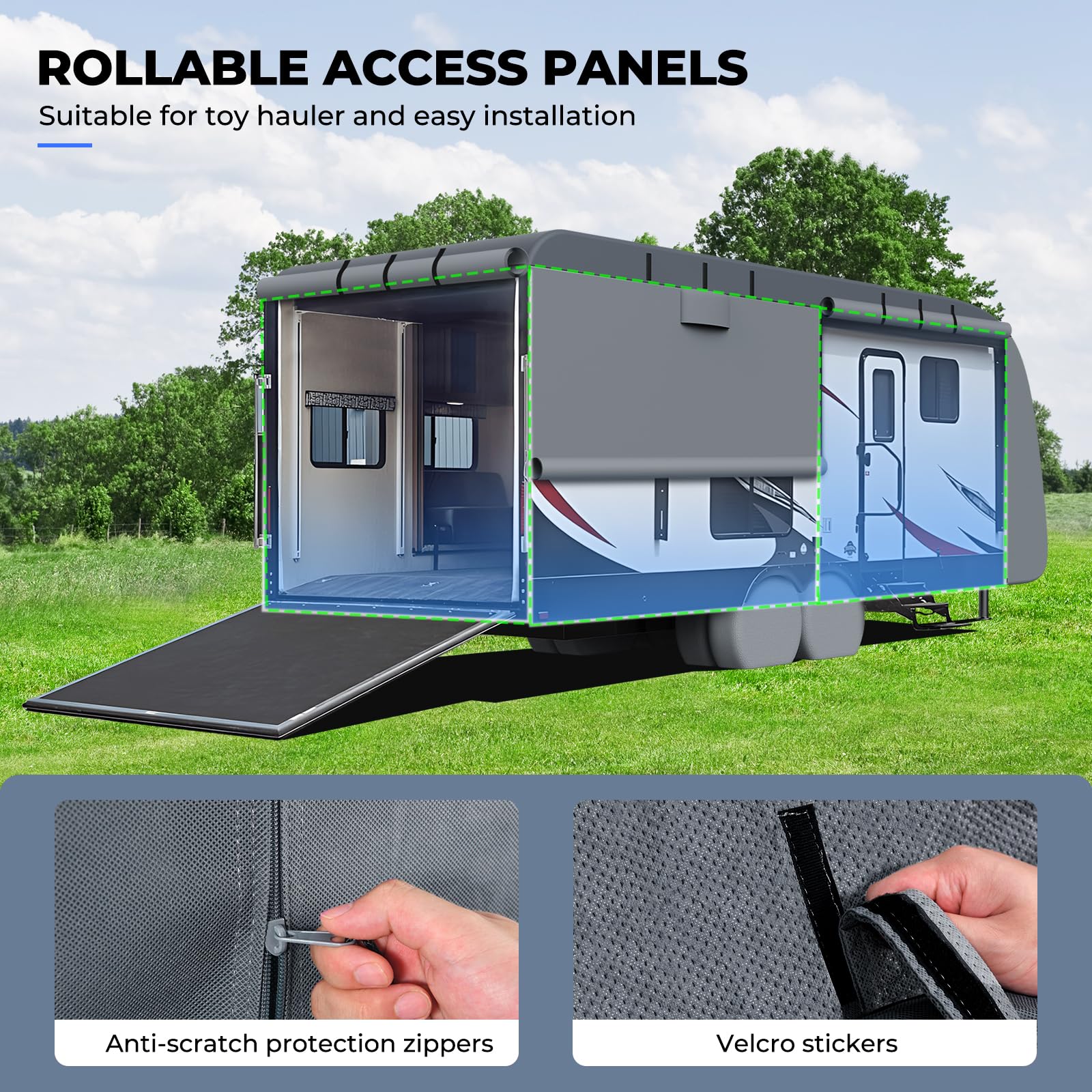 Heavy Duty RV Cover for 22'1